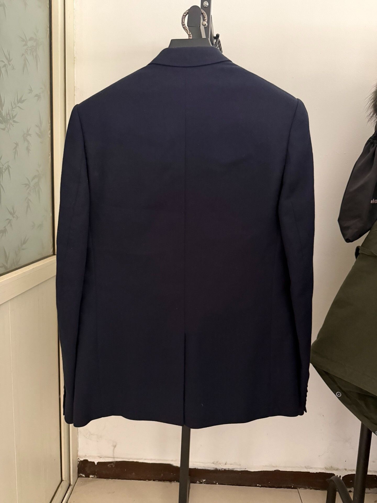 Dior Dior Wool Two-Piece Suit Navy Blue 36R Size 36R - 3 Thumbnail