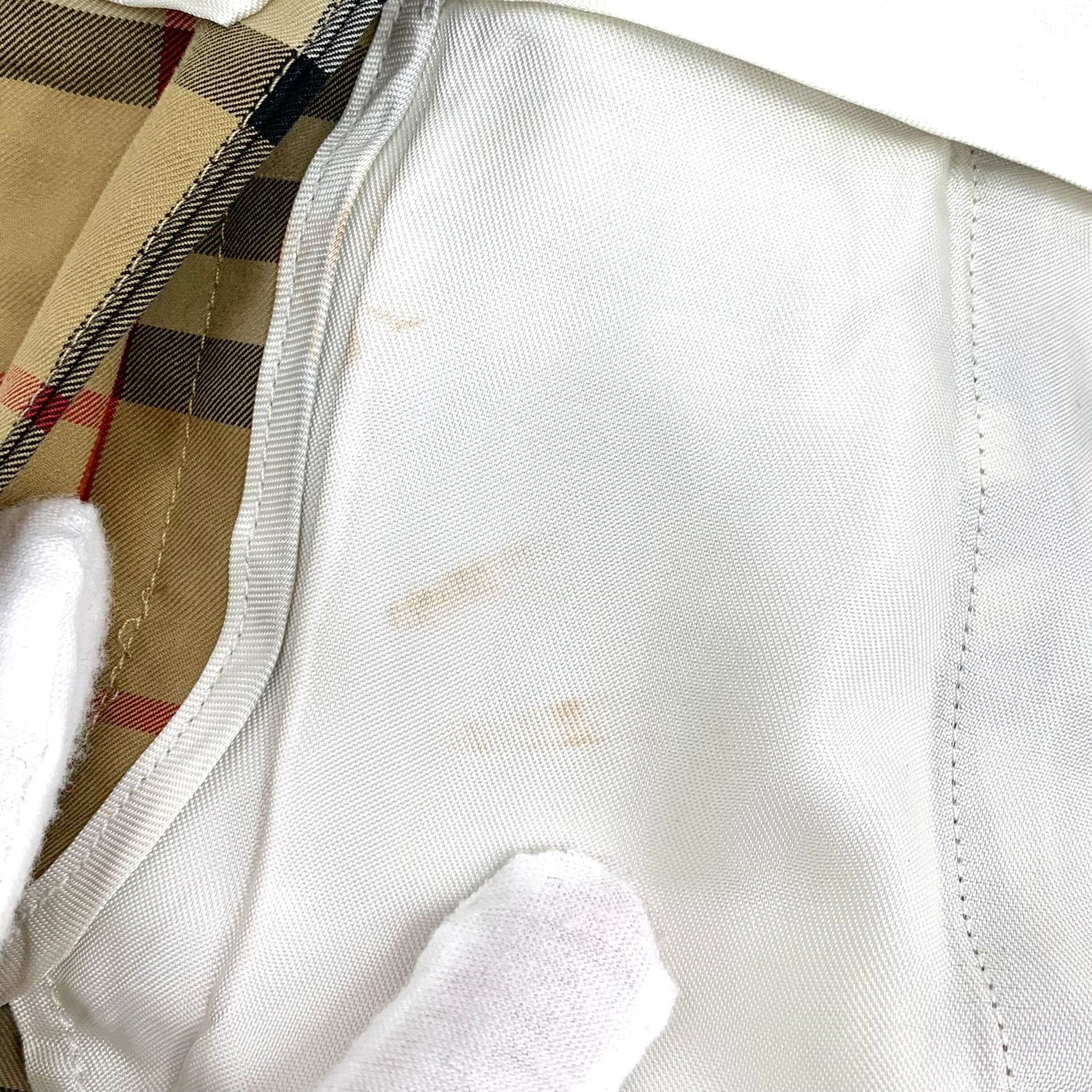 Burberry Burberry Classic Vintage Check Cotton Pants US 2 Size 26" / US 2 / IT 38 - 9 Thumbnail