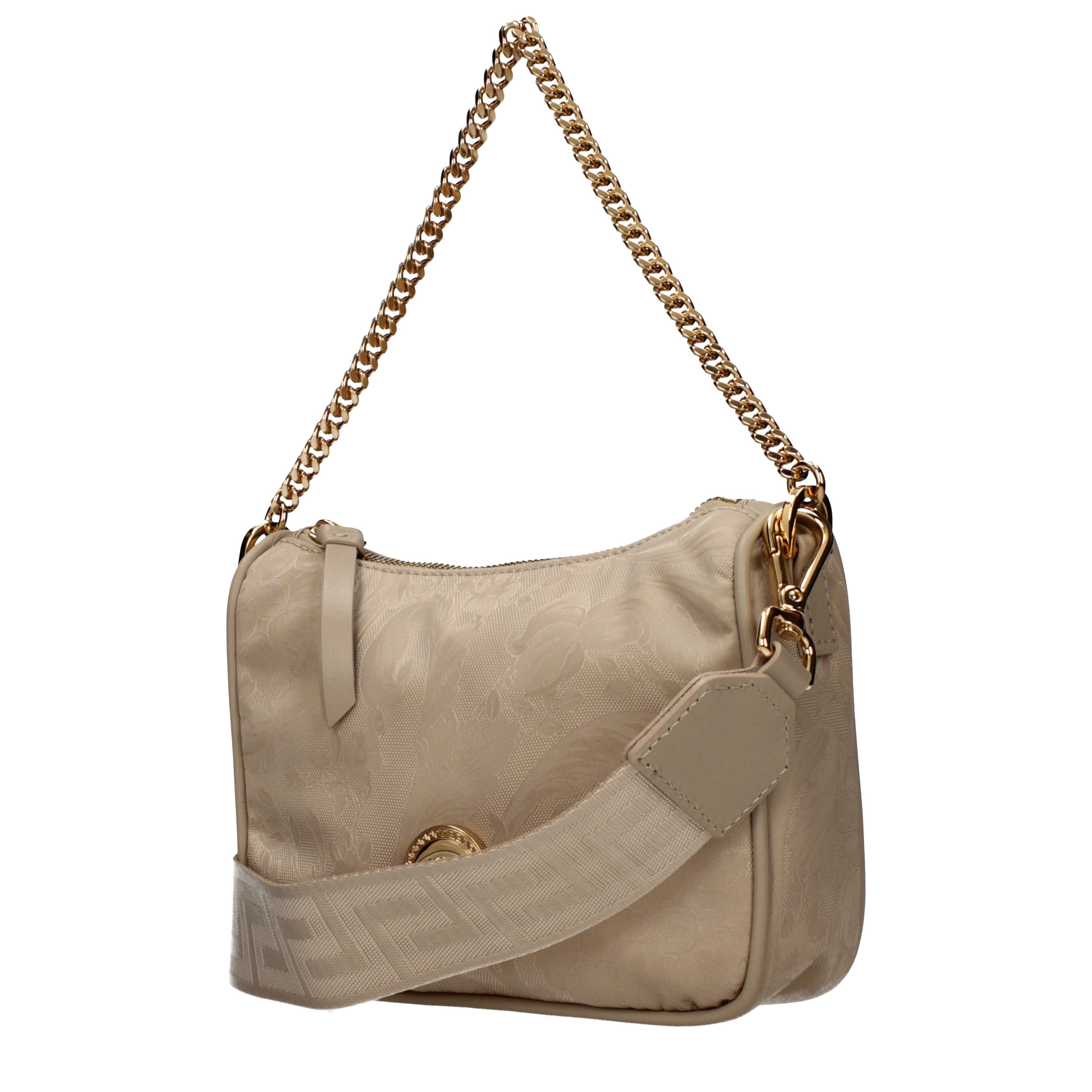 Versace Versace Handbags Women Fabric Beige/Sand Size ONE SIZE - 2 Thumbnail