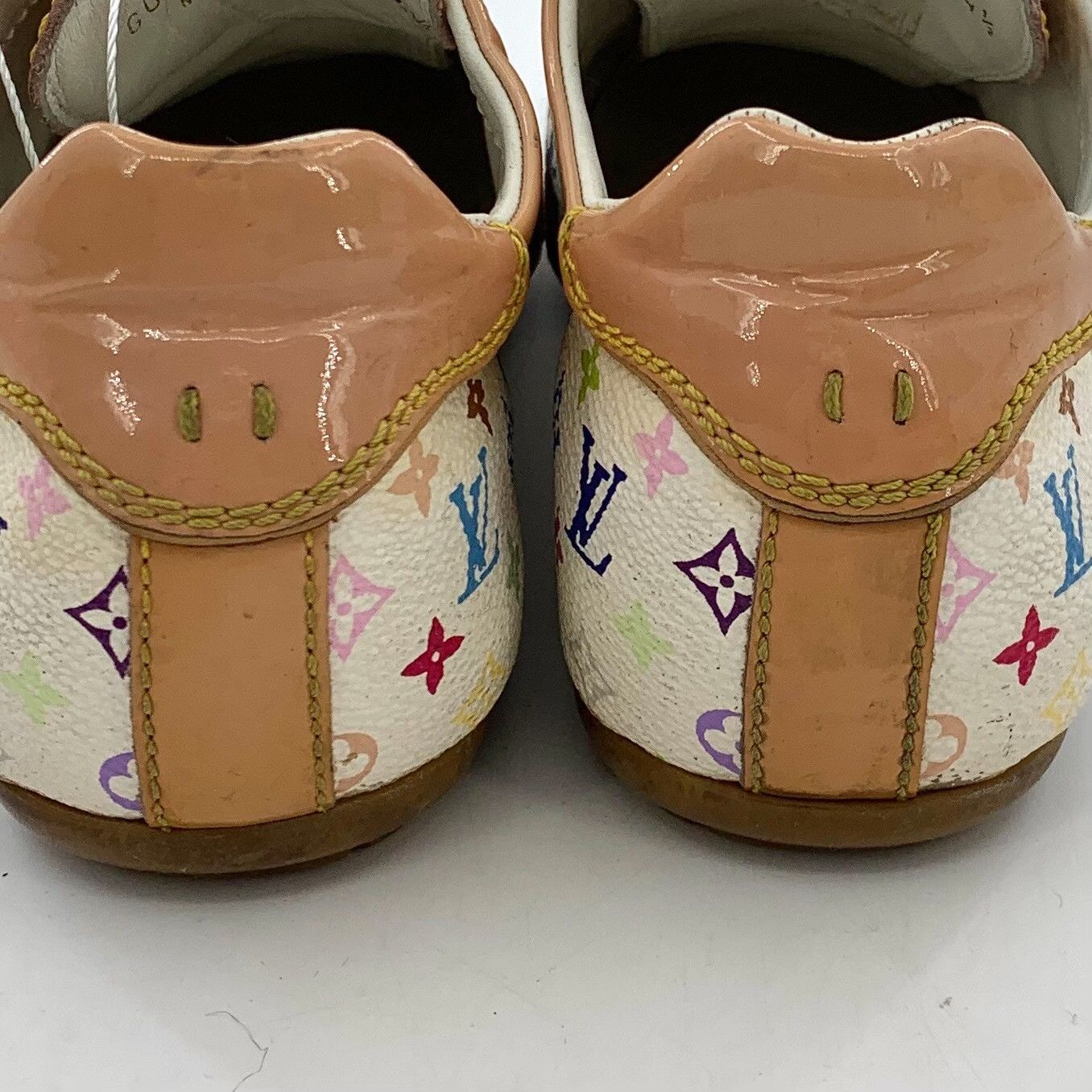 Louis Vuitton Louis Vuitton Multicolor Monogram Sneakers 34.5 Size US 4.5 / IT 34.5 - 9 Thumbnail