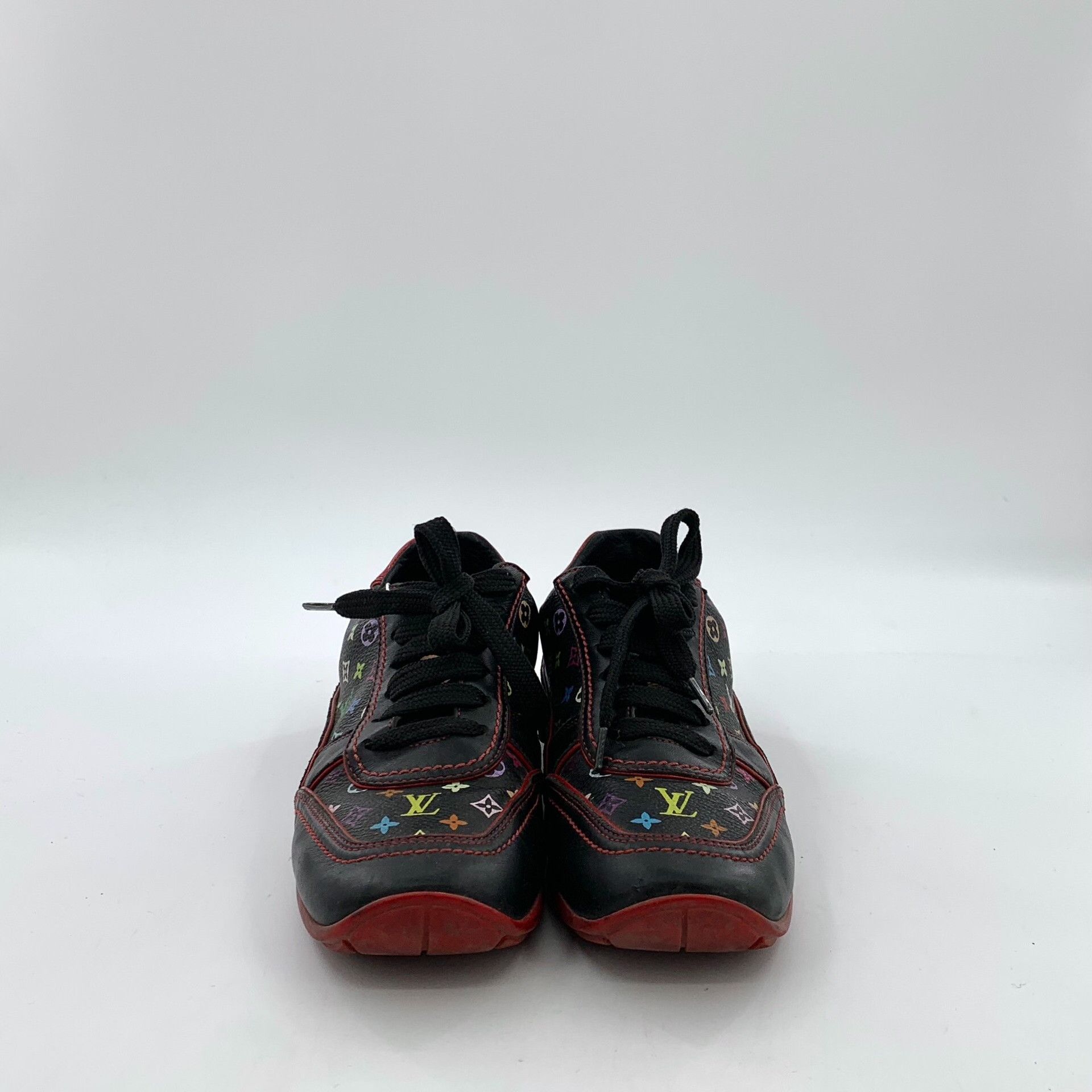 Louis Vuitton Louis Vuitton Multicolor Monogram Low-Top Sneakers 34.5 Size US 4.5 / IT 34.5 - 4 Thumbnail