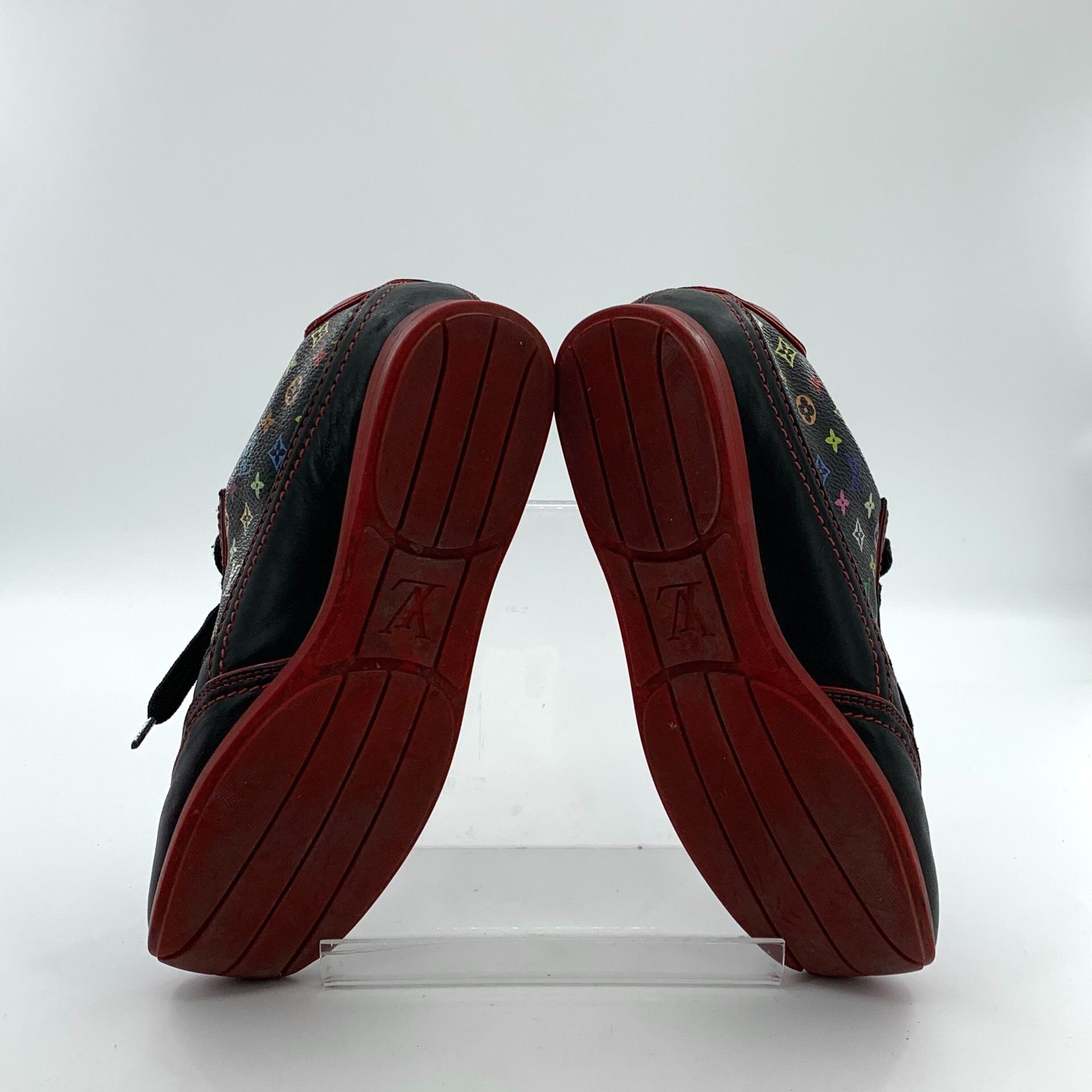 Louis Vuitton Louis Vuitton Multicolor Monogram Low-Top Sneakers 34.5 Size US 4.5 / IT 34.5 - 6 Thumbnail