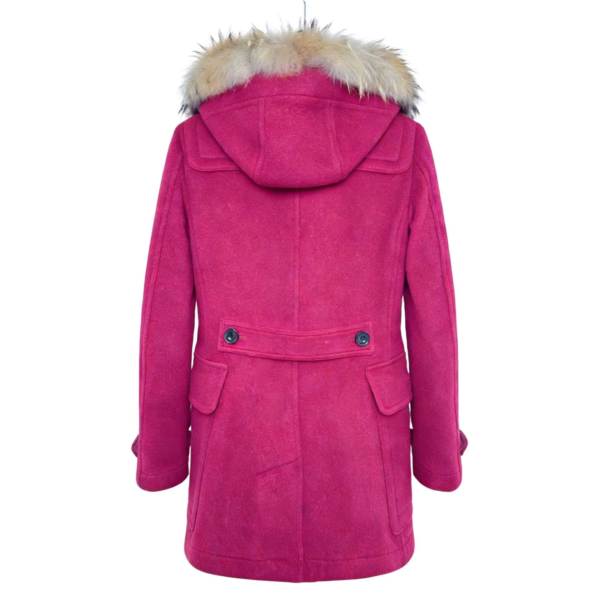 Burberry Burberry Wool Fur Trim Duffle Coat IT 36 Size XS / US 0-2 / IT 36-38 - 3 Thumbnail