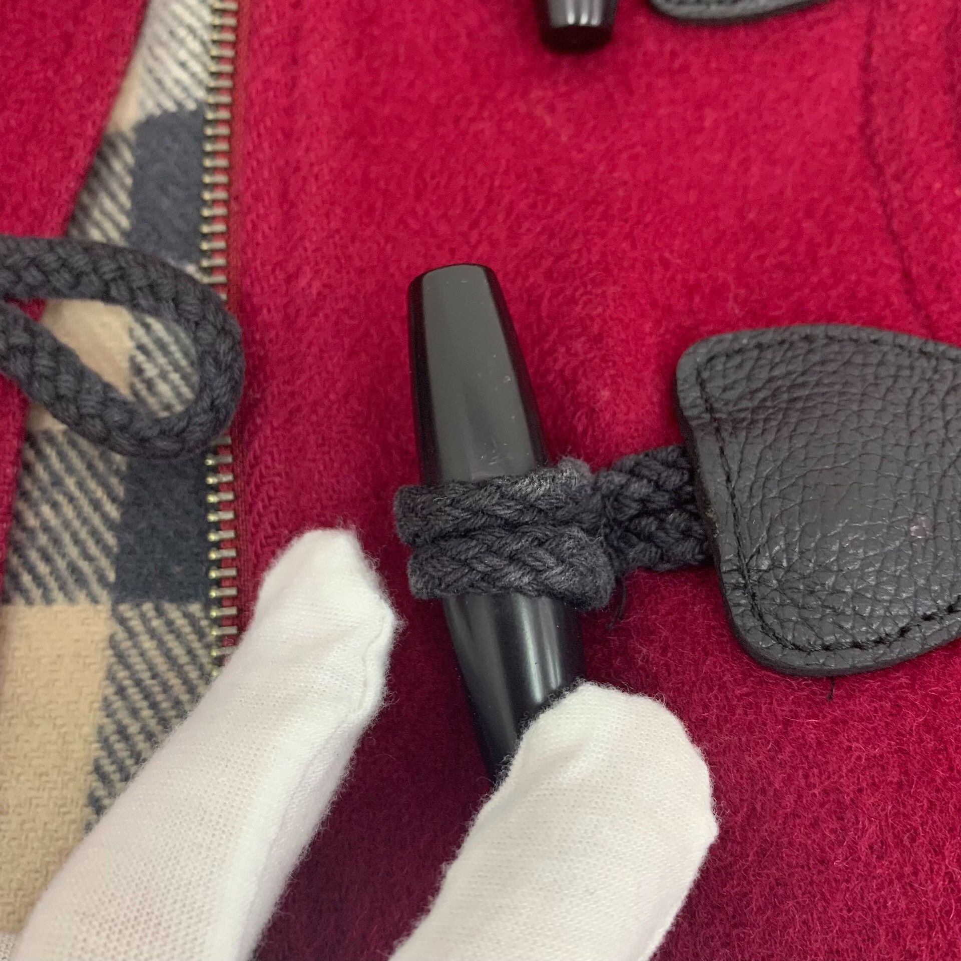 Burberry Burberry Wool Fur Trim Duffle Coat IT 36 Size XS / US 0-2 / IT 36-38 - 9 Thumbnail