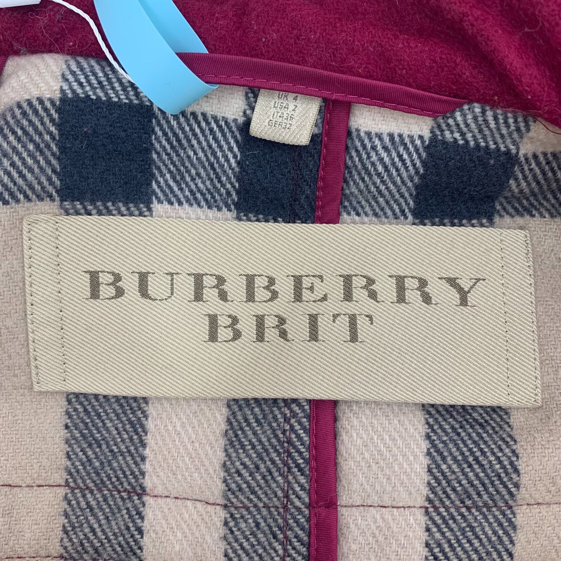 Burberry Burberry Wool Fur Trim Duffle Coat IT 36 Size XS / US 0-2 / IT 36-38 - 6 Thumbnail