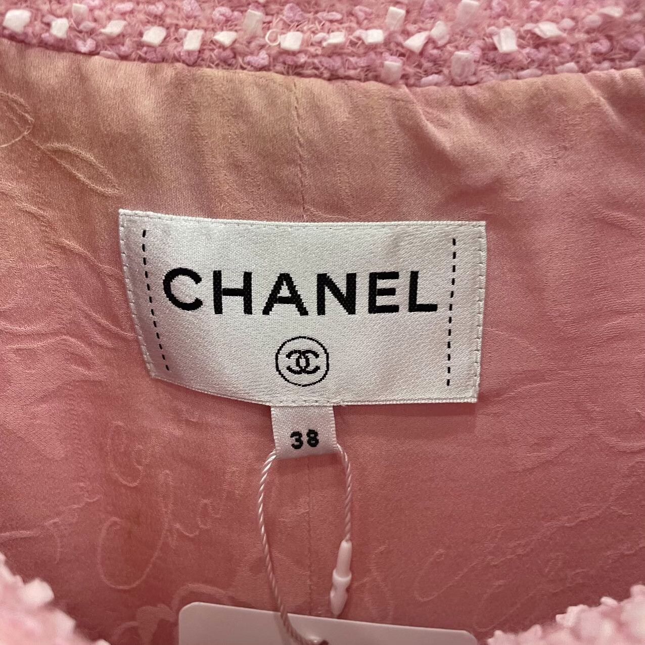 Chanel Chanel Pink Multi-Pocket Tweed Zip Mini Dress Size 38 Size S / US 4 / IT 40 - 6 Thumbnail