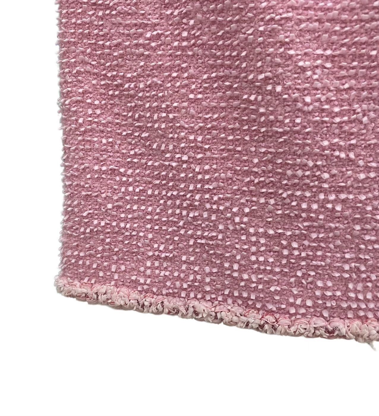 Chanel Chanel Pink Multi-Pocket Tweed Zip Mini Dress Size 38 Size S / US 4 / IT 40 - 5 Thumbnail