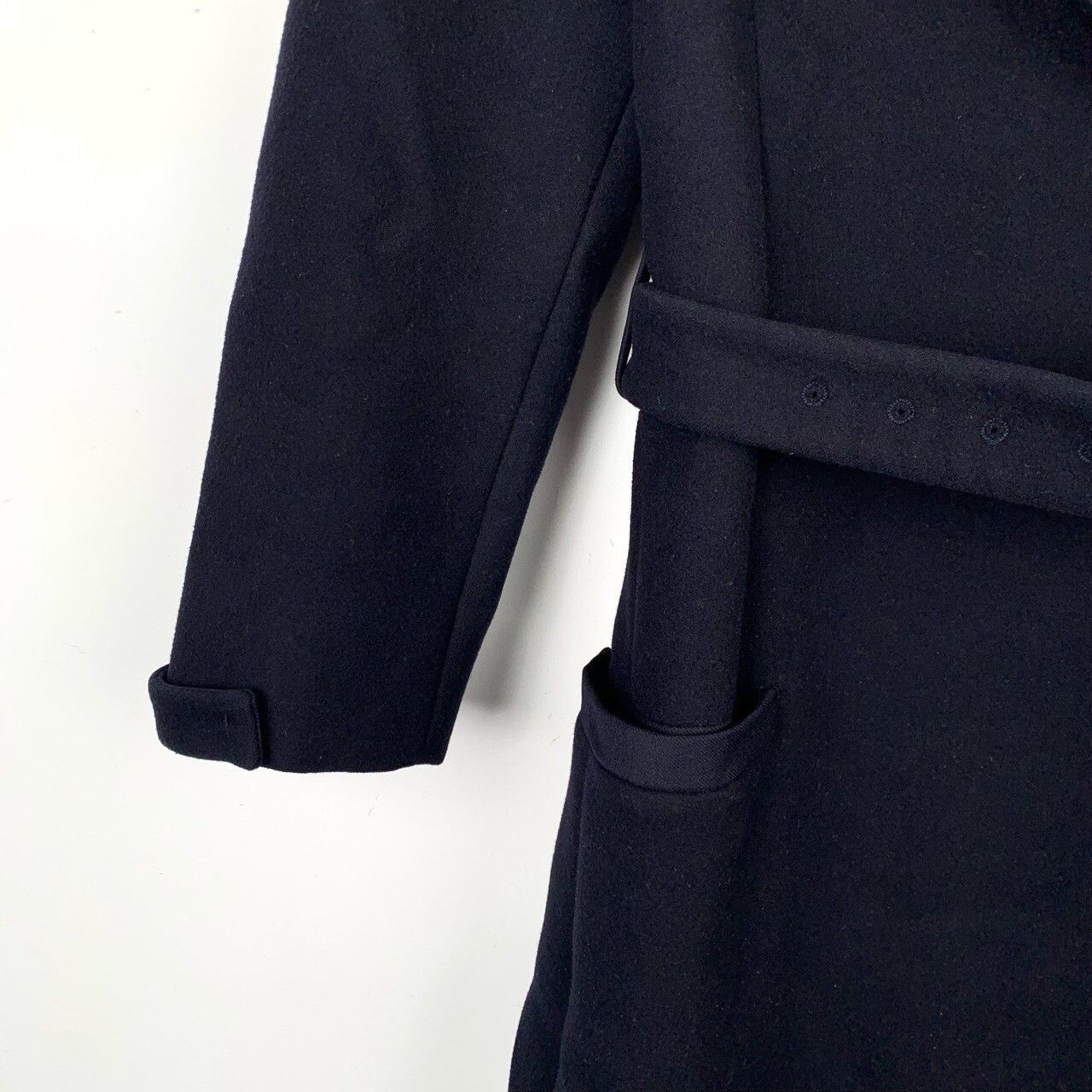 Miu Miu Miu Miu Belted Virgin Wool Coat IT 40 Size S / US 4 / IT 40 - 5 Thumbnail
