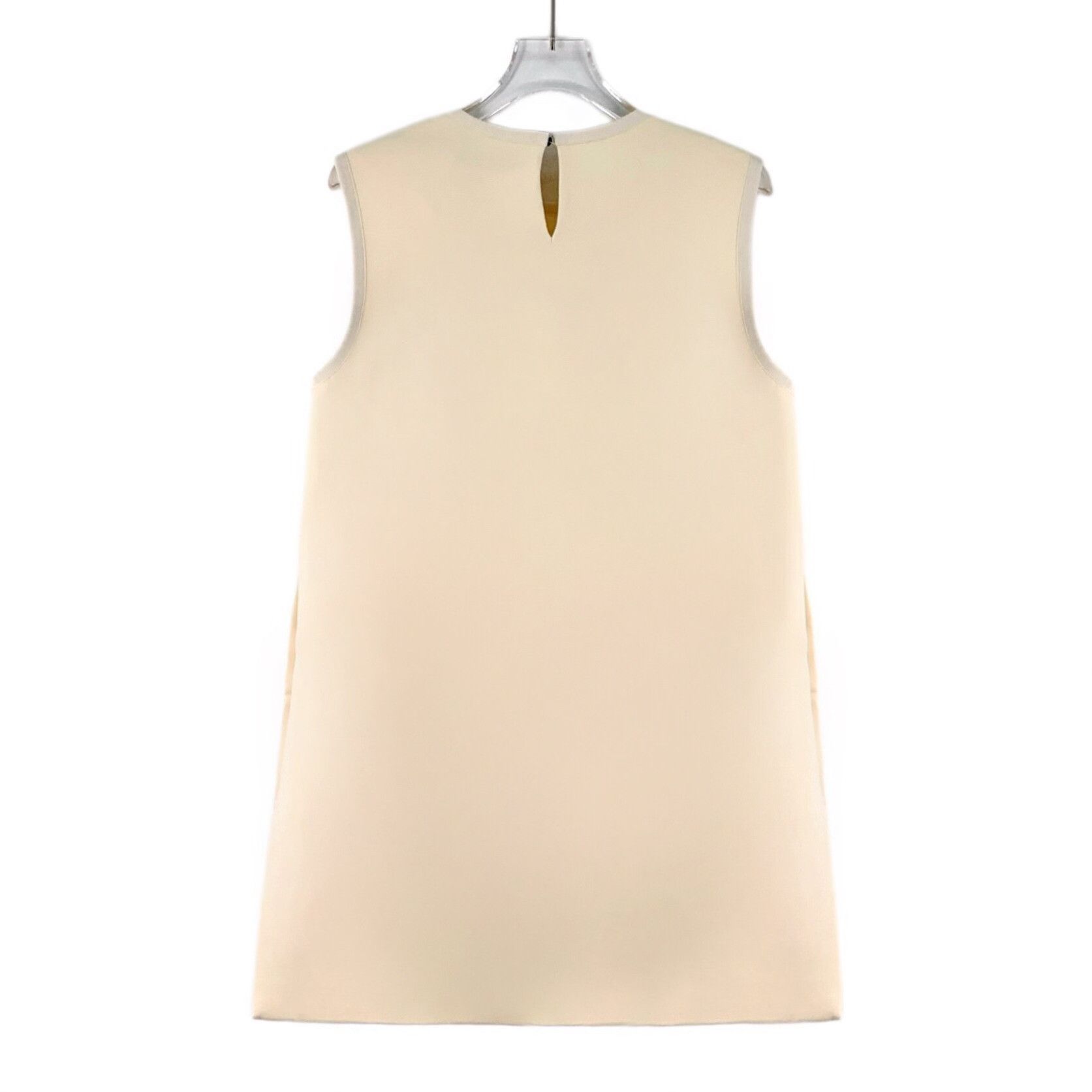 Dior Dior Button Decor Wool Silk Mini Dress FR 38 Size S / US 4 / IT 40 - 3 Thumbnail
