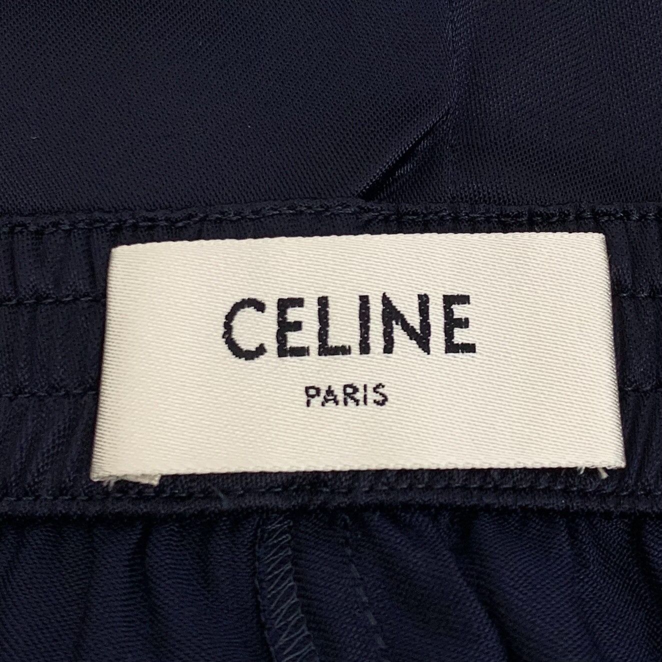 Celine Celine Trimmed Viscose Drawstring Shorts 34 Size 24" / US 00 / IT 34 - 6 Thumbnail