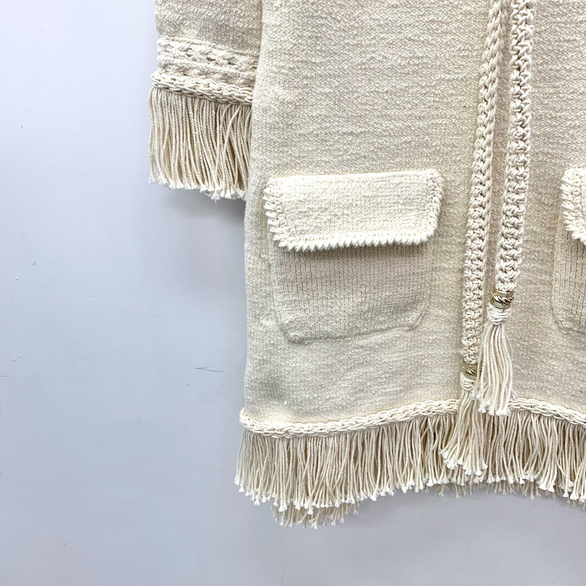 Chanel Chanel 18C Greece Fringe Knit Dress 36 Size XS / US 0-2 / IT 36-38 - 5 Thumbnail