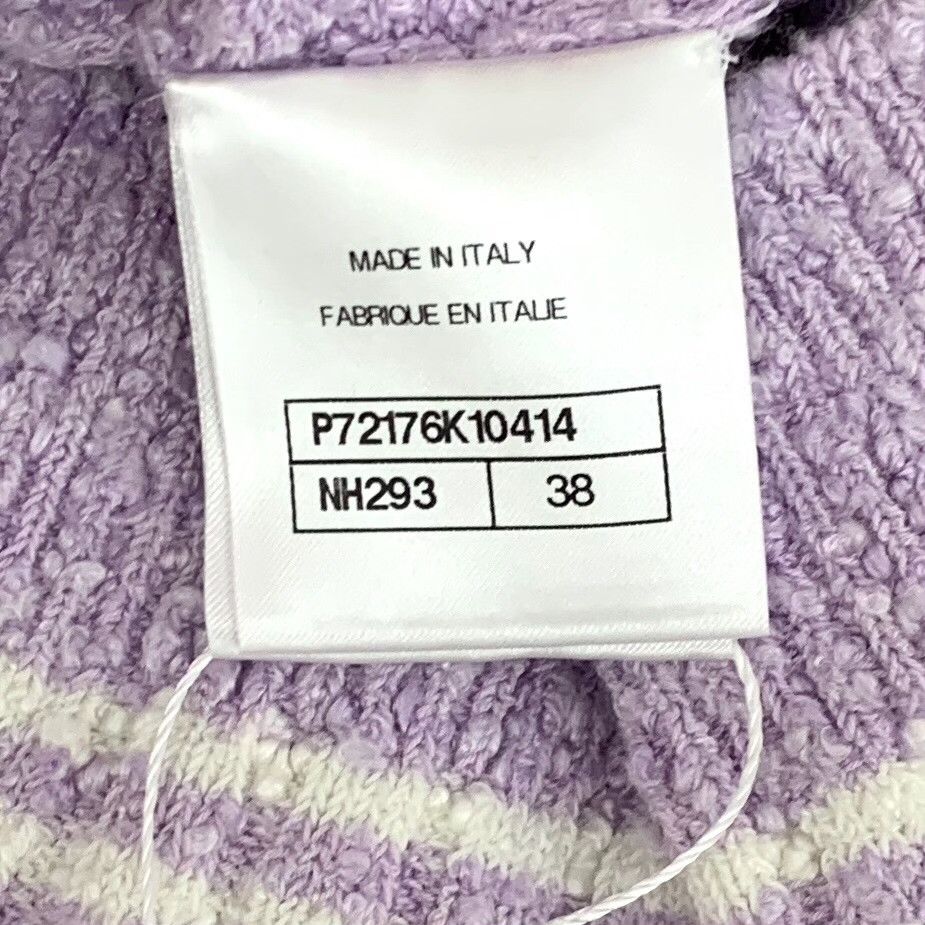 Chanel Chanel 22P Lilac Tweed Mini Dress 38 Size S / US 4 / IT 40 - 8 Thumbnail