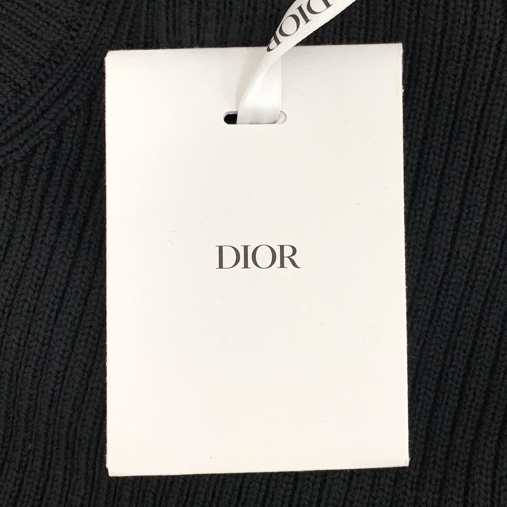 Dior Dior Ribbed Wool Back Cutout Tank Top Size 36 Size XS / US 0-2 / IT 36-38 - 8 Thumbnail