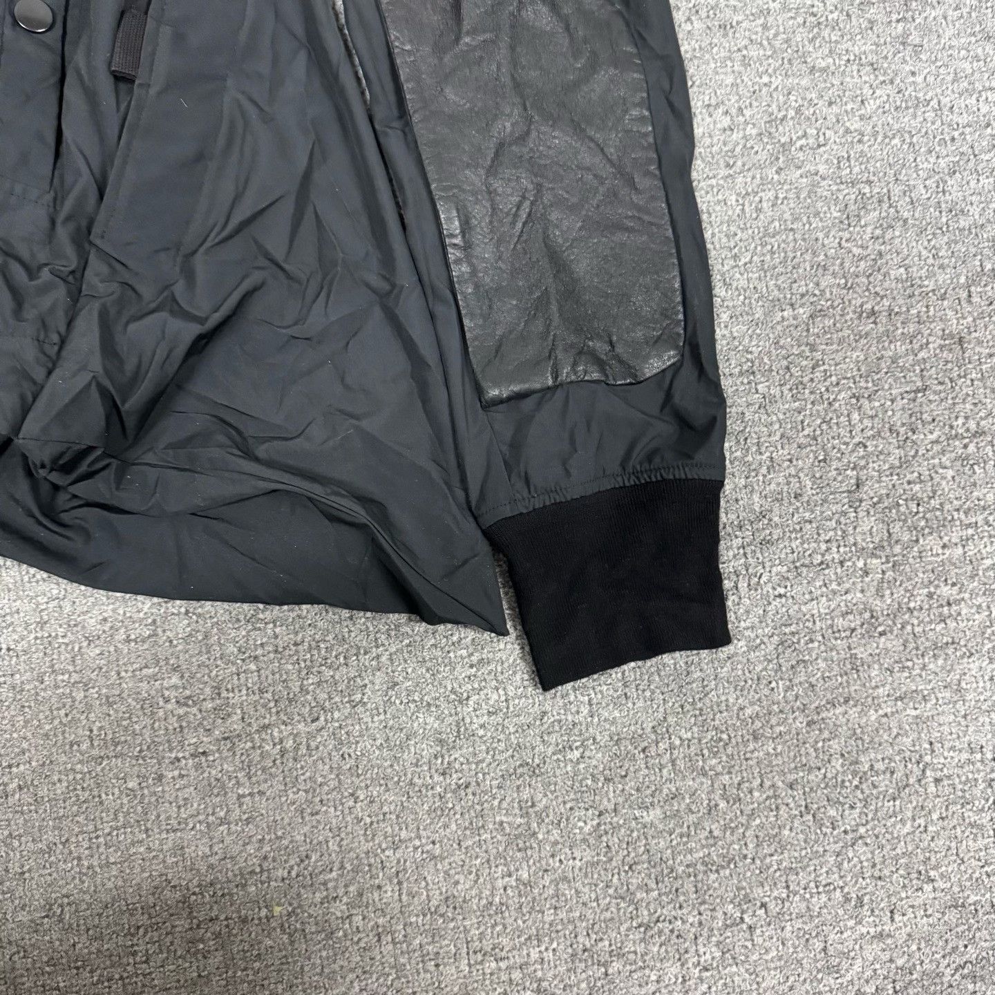 Rick Owens Rick Owens Leather Patch Hooded Jacket Size M Size US M / EU 48-50 / 2 - 4 Thumbnail