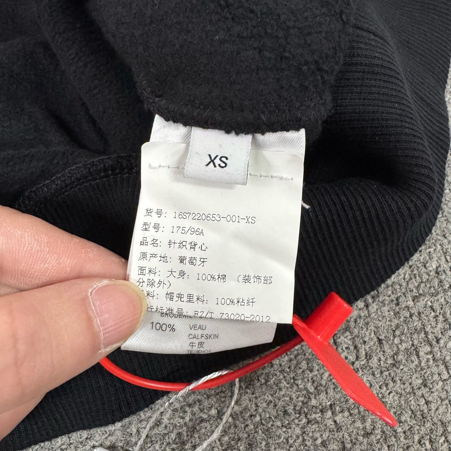 Givenchy Givenchy Leather Patch Hooded Vest Size XS Size US XS / EU 42 / 0 - 7 Thumbnail