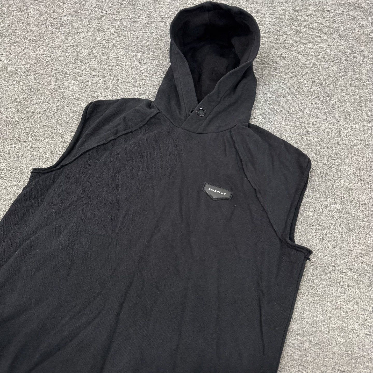 Givenchy Givenchy Leather Patch Hooded Vest Size XS Size US XS / EU 42 / 0 - 4 Thumbnail