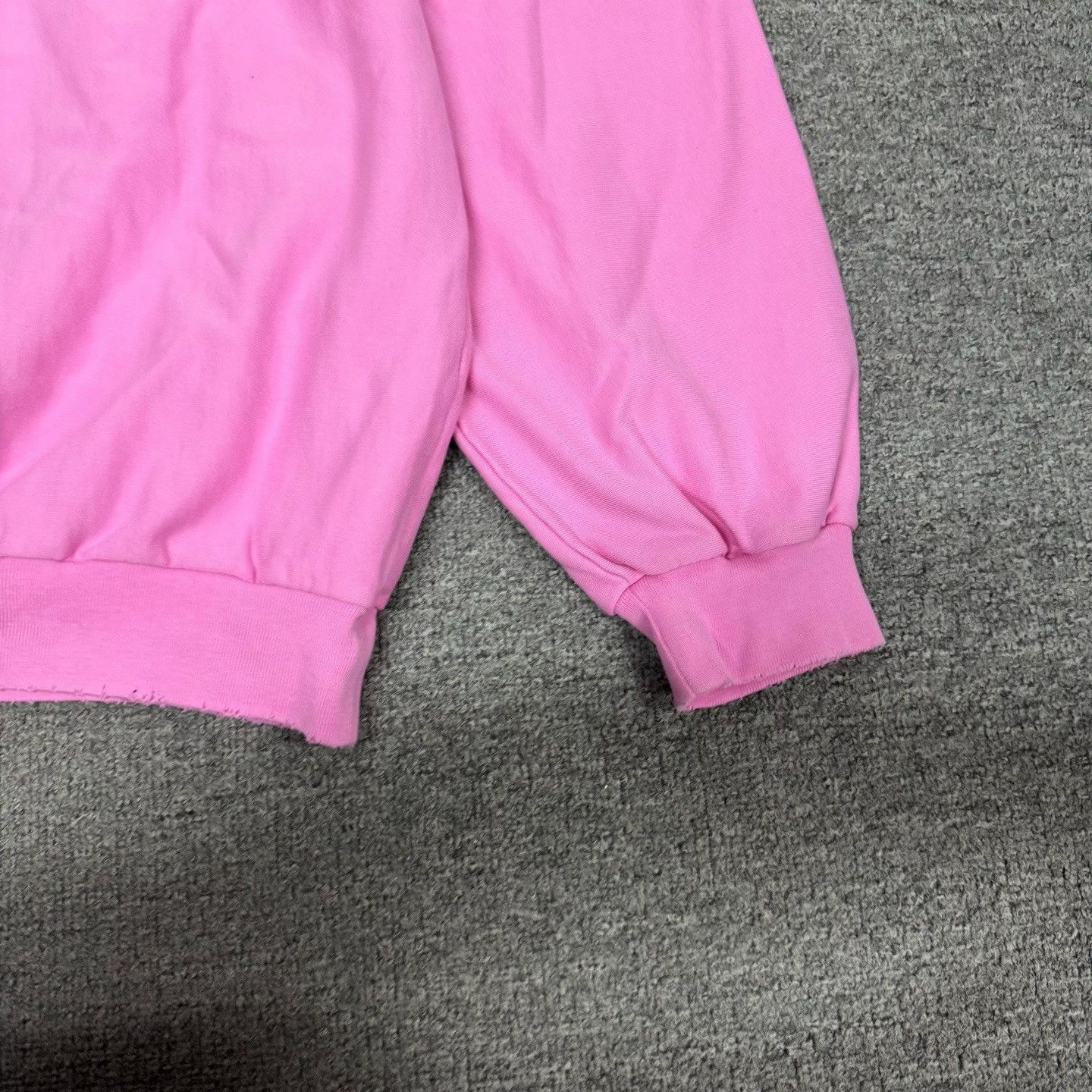 Balenciaga Balenciaga Pink Embroidered Logo Sweatshirt 3 Size L / US 10 / IT 46 - 4 Thumbnail