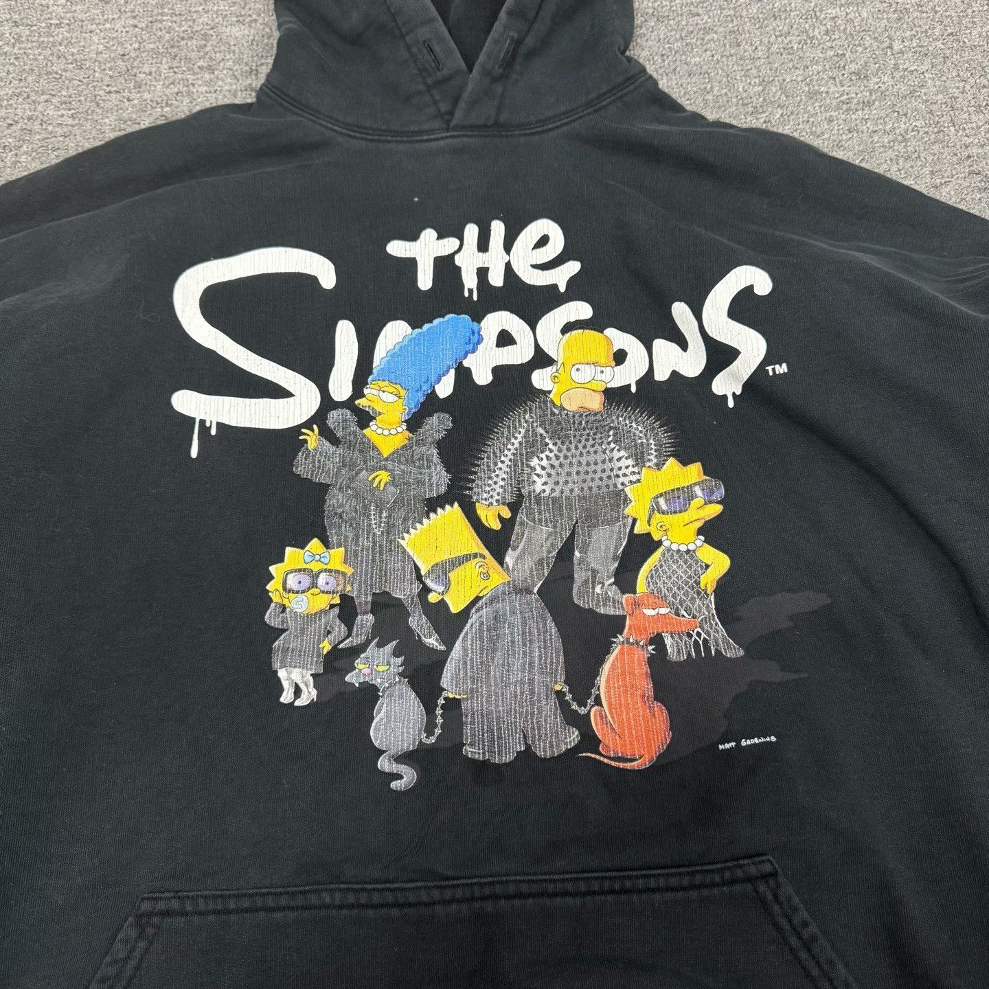 Balenciaga Balenciaga x The Simpsons Graphic Hoodie Size L Size US L / EU 52-54 / 3 - 6 Thumbnail