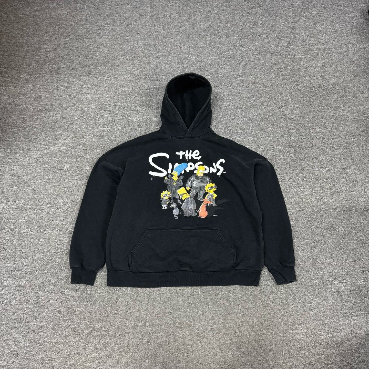 Balenciaga Balenciaga x The Simpsons Graphic Hoodie Size L Size US L / EU 52-54 / 3 - 2 Thumbnail