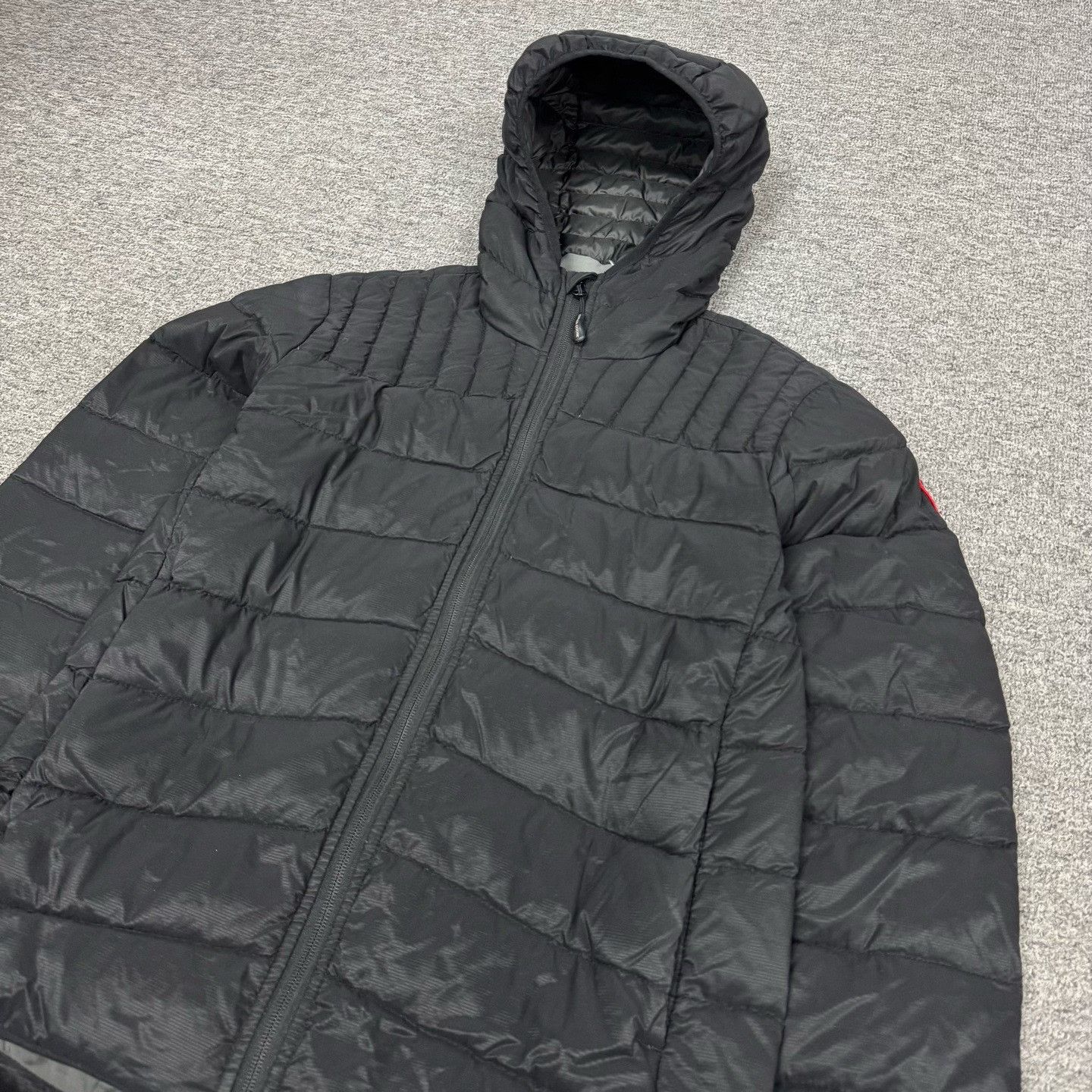 Canada Goose Canada Goose Logo Patch Hooded Down Jacket S Size US S / EU 44-46 / 1 - 5 Thumbnail