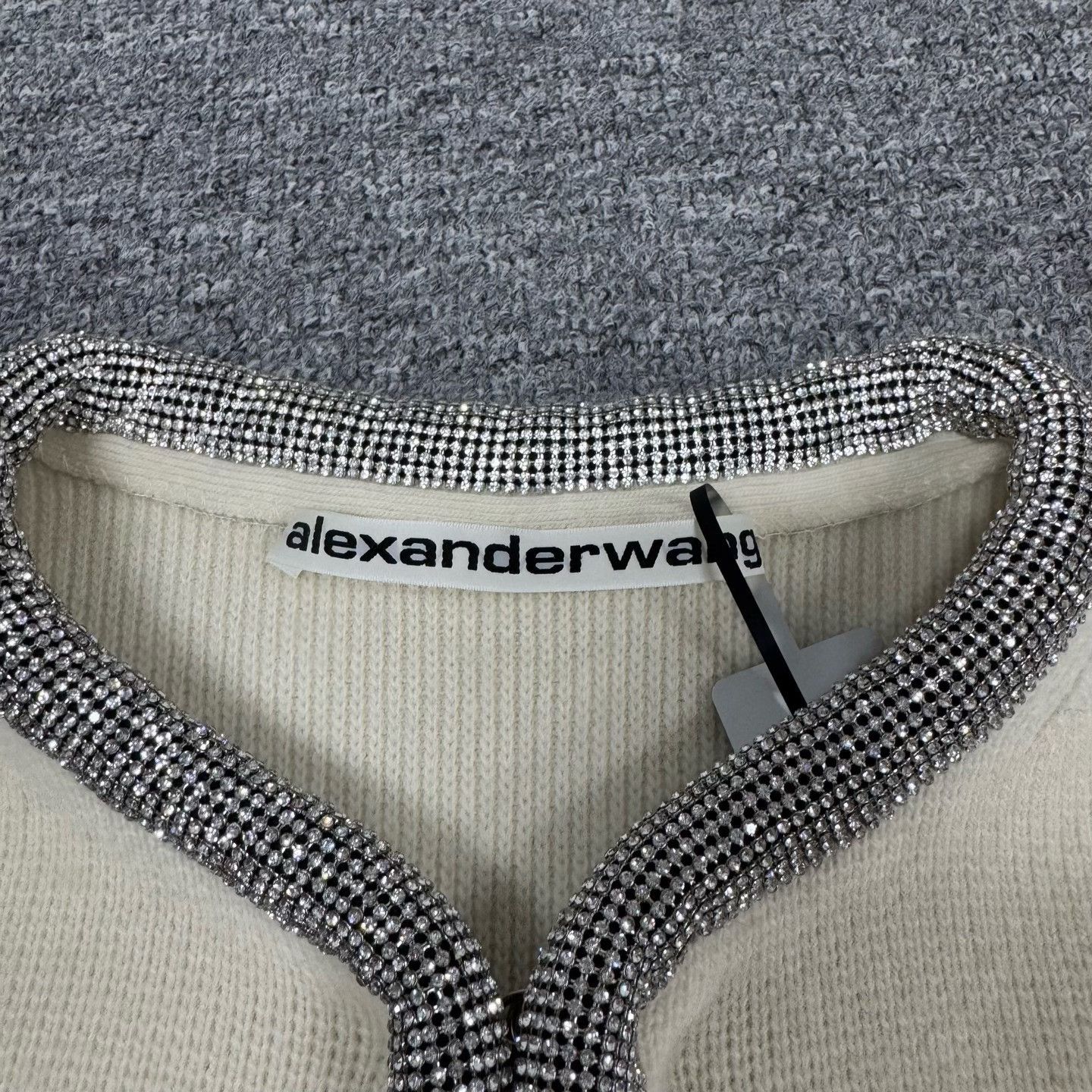 Alexander Wang Alexander Wang Crystal Trim Cardigan XS Size XS / US 0-2 / IT 36-38 - 6 Thumbnail