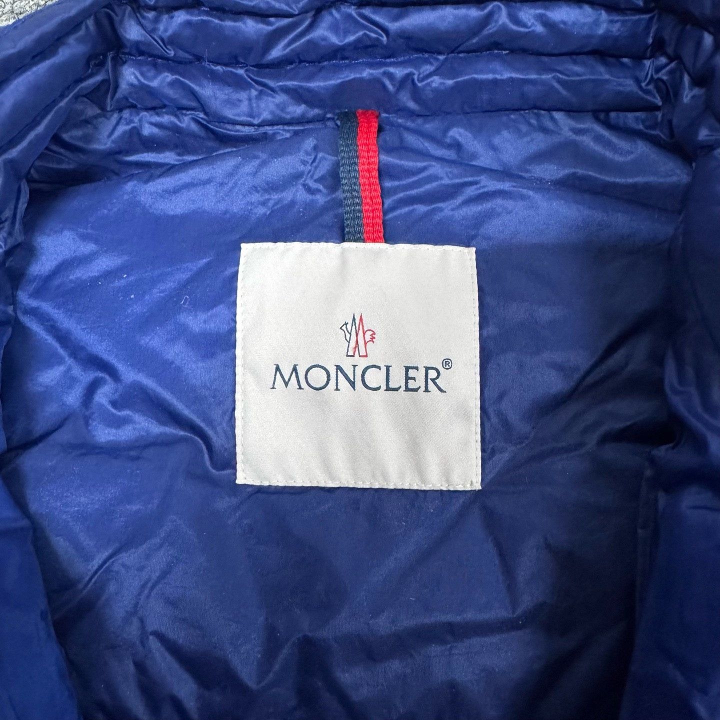 Moncler Moncler Blue Agay Longue Saison Down Jacket Size 4 Size US XL / EU 56 / 4 - 7 Thumbnail