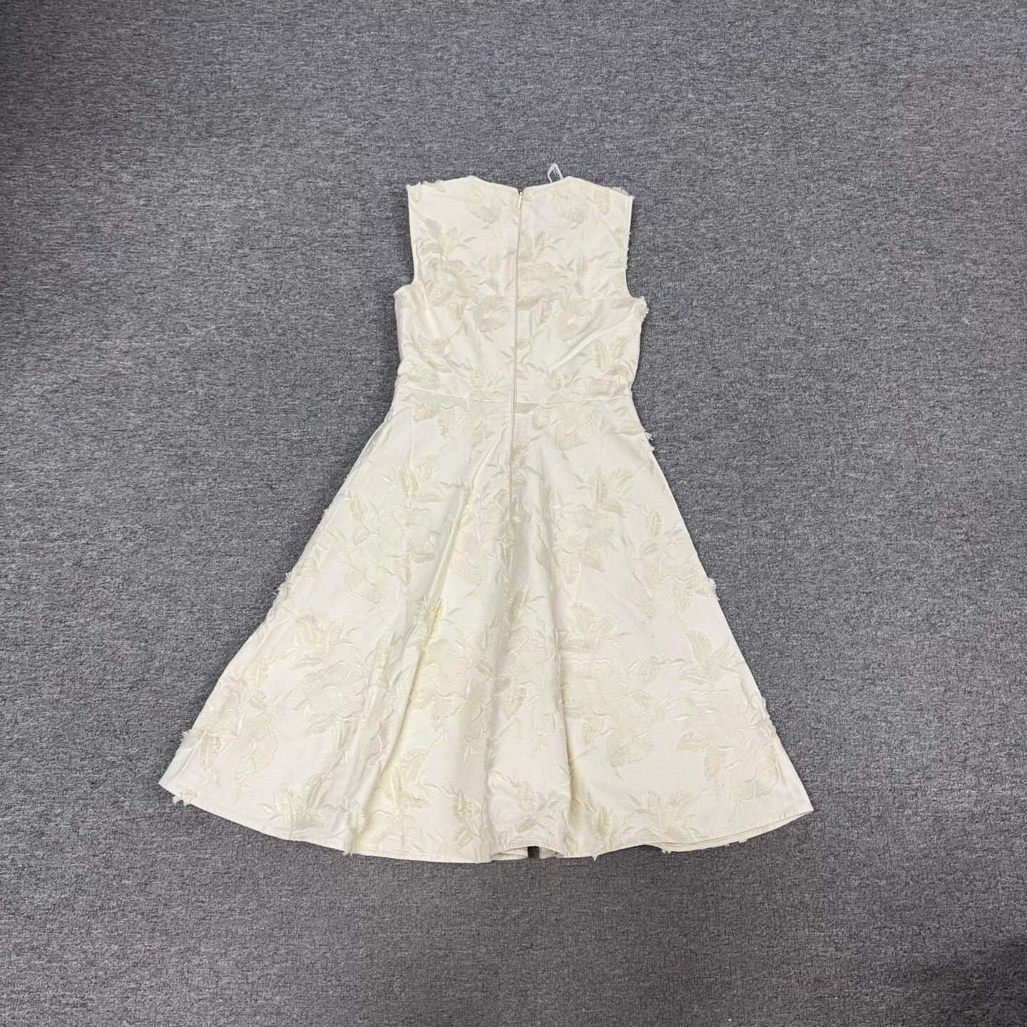 Moncler Moncler Floral Embroidered Logo Midi Dress Size 38 Size XS / US 0-2 / IT 36-38 - 3 Thumbnail