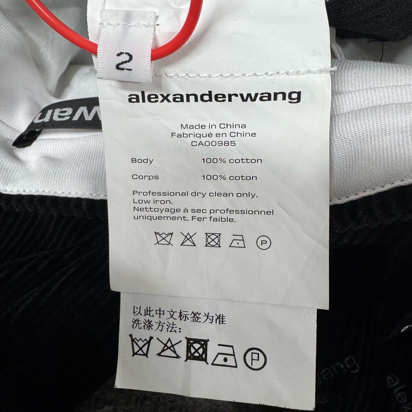 Alexander Wang Alexander Wang Logo All-over Corduroy Sweatpants 2 Size US 32 / EU 48 - 7 Thumbnail
