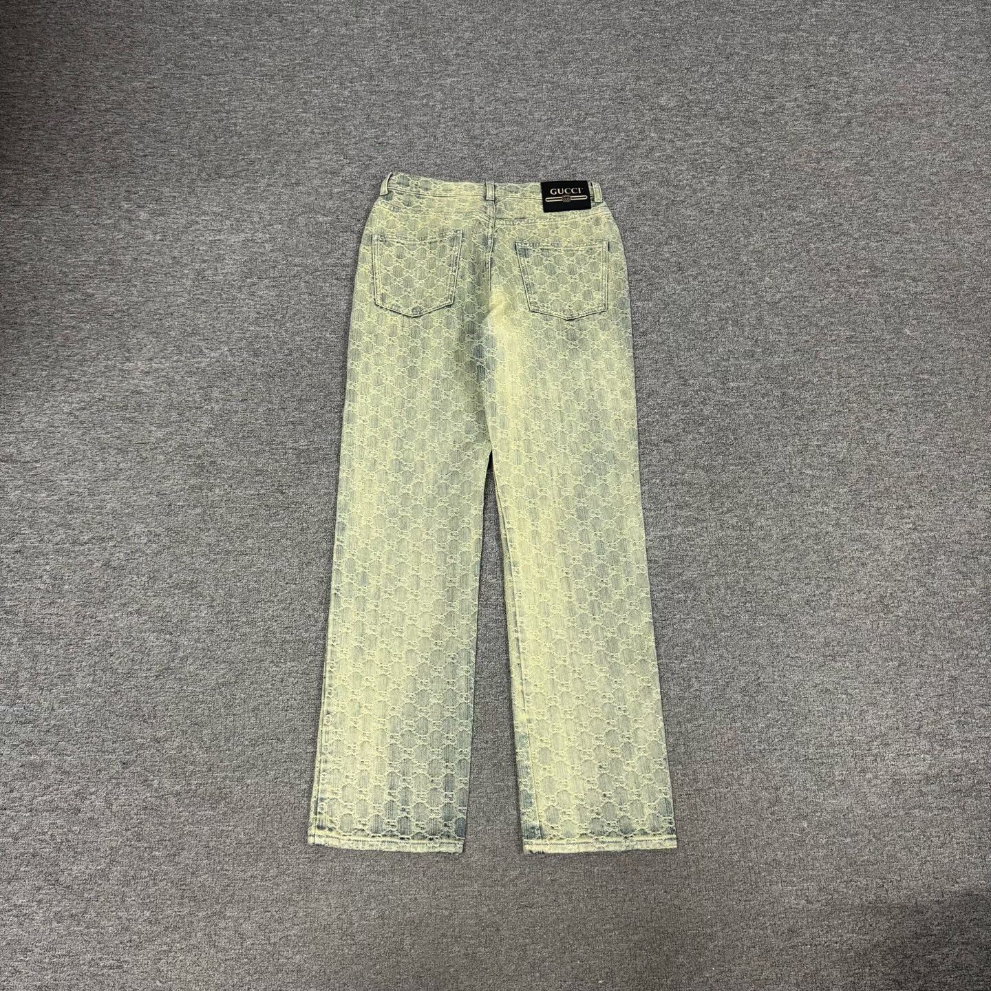 Gucci Gucci Monogram Washed Denim Jeans Size 26 Size US 26 / EU 42 - 3 Thumbnail