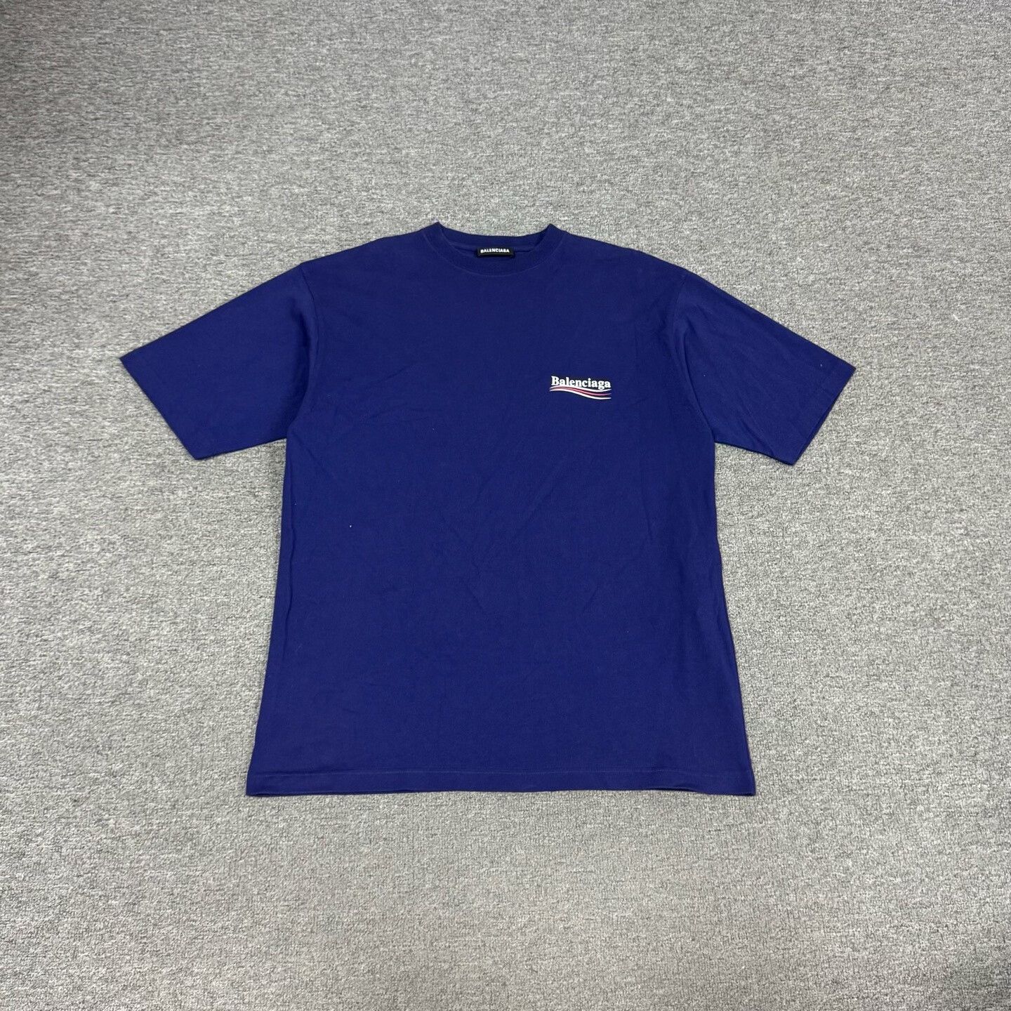 Balenciaga Balenciaga Political Campaign T-Shirt Blue Size S Size US S / EU 44-46 / 1 - 2 Thumbnail