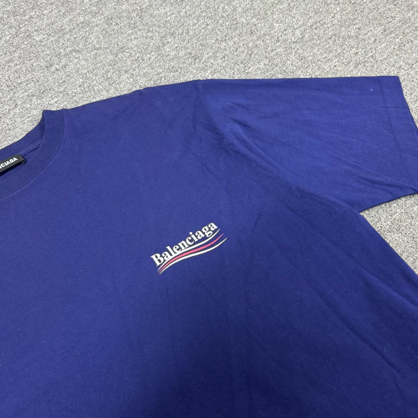 Balenciaga Balenciaga Political Campaign T-Shirt Blue Size S Size US S / EU 44-46 / 1 - 5 Thumbnail
