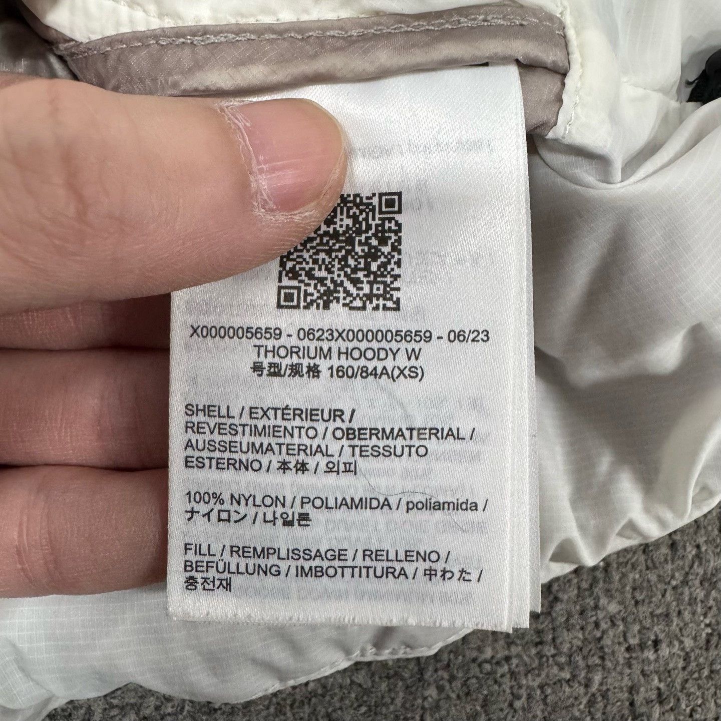 Arc'teryx Arc'teryx Patterned Thorium Down Hoody XS Size XS / US 0-2 / IT 36-38 - 8 Thumbnail