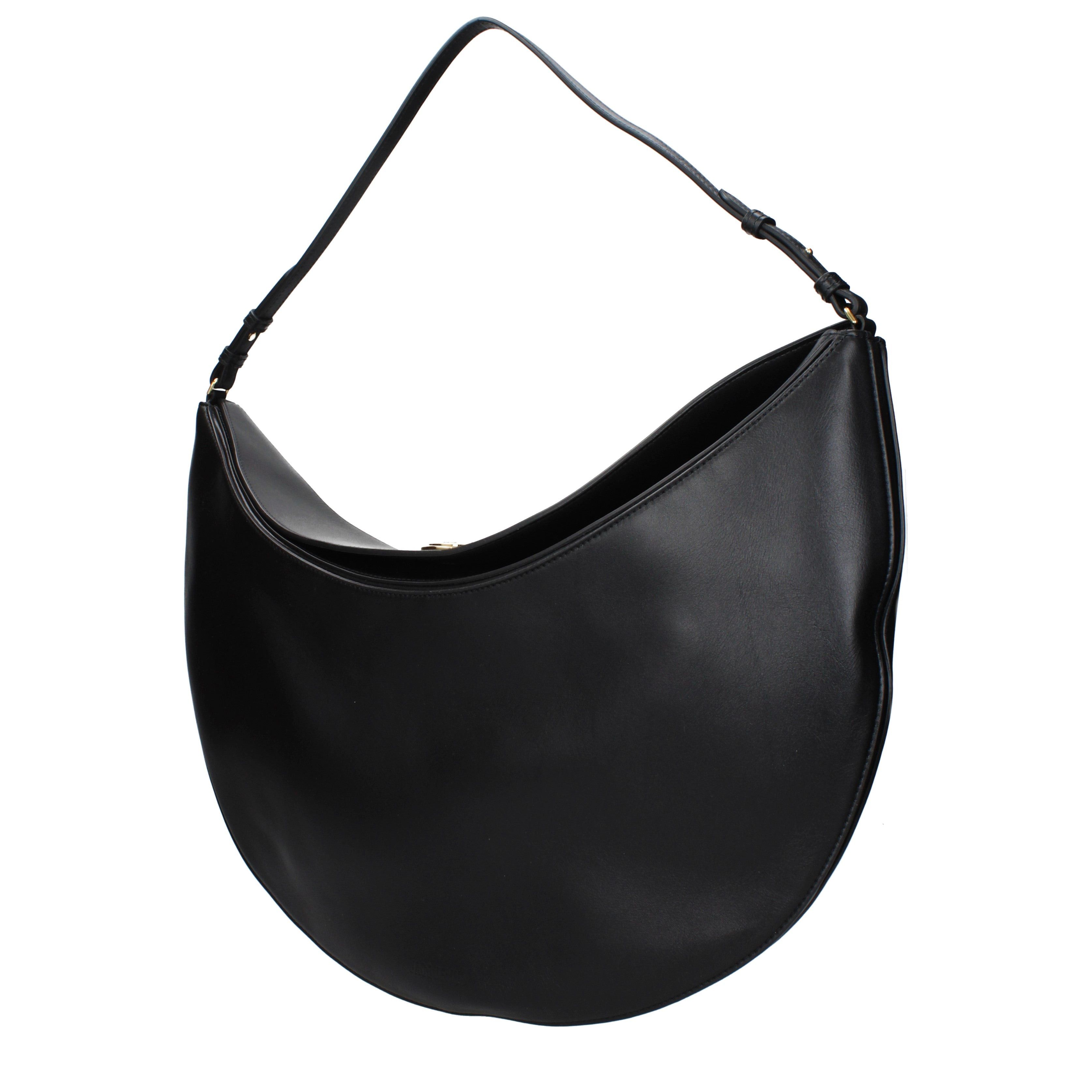 Jacquemus Jacquemus Shoulder Bags Women Leather Black Size ONE SIZE - 2 Thumbnail