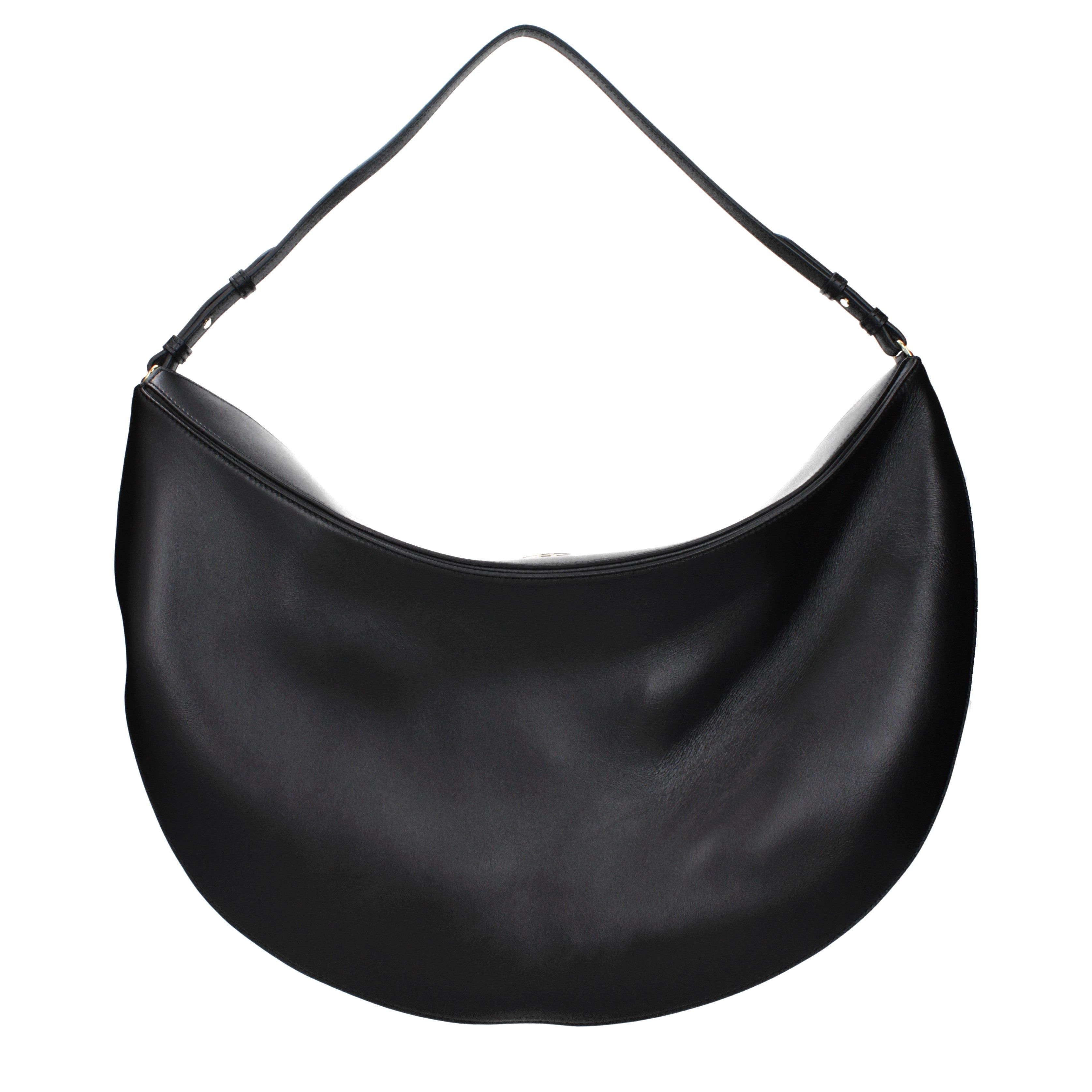 Jacquemus Jacquemus Shoulder Bags Women Leather Black Size ONE SIZE - 3 Thumbnail