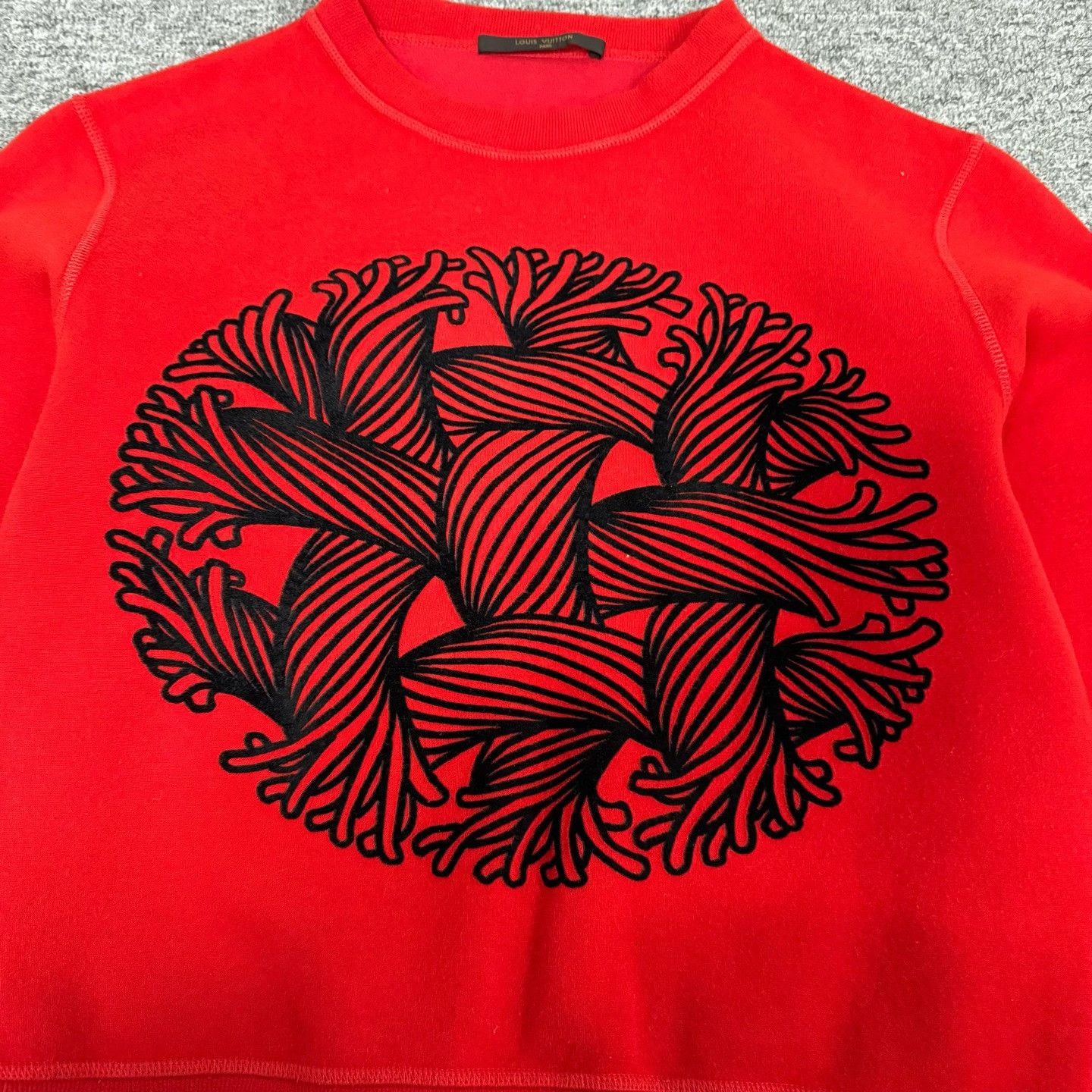 Louis Vuitton Louis Vuitton Vine Knot Print Sweatshirt Size M Size US M / EU 48-50 / 2 - 6 Thumbnail