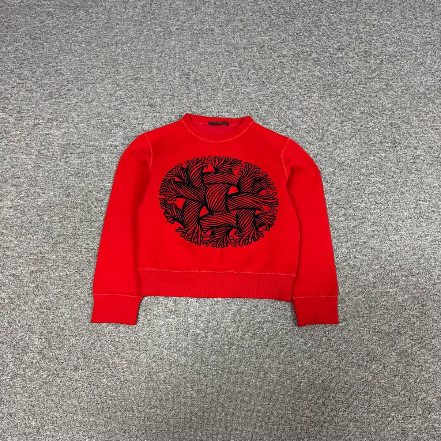 Louis Vuitton Louis Vuitton Vine Knot Print Sweatshirt Size M Size US M / EU 48-50 / 2 - 2 Thumbnail