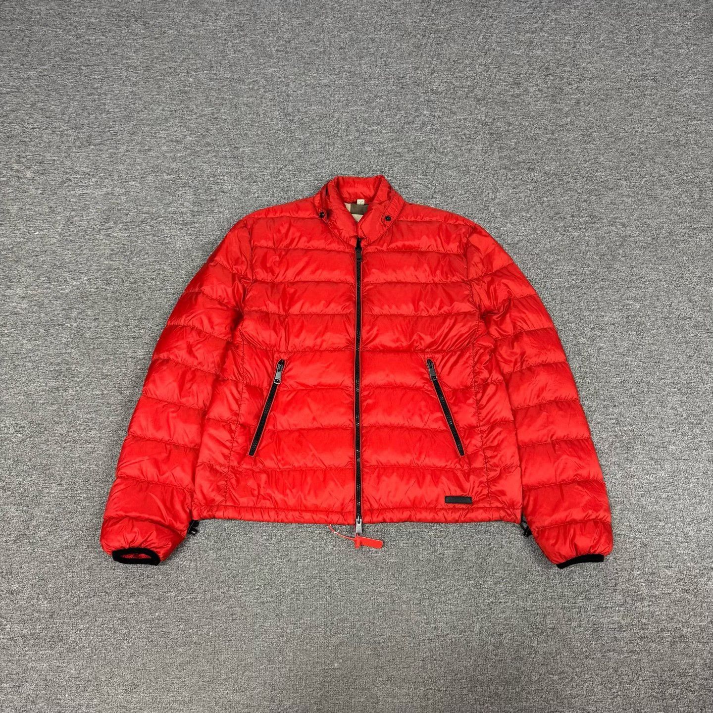 Burberry Burberry Brit Red Quilted Puffer Jacket XL Size US XL / EU 56 / 4 - 2 Thumbnail