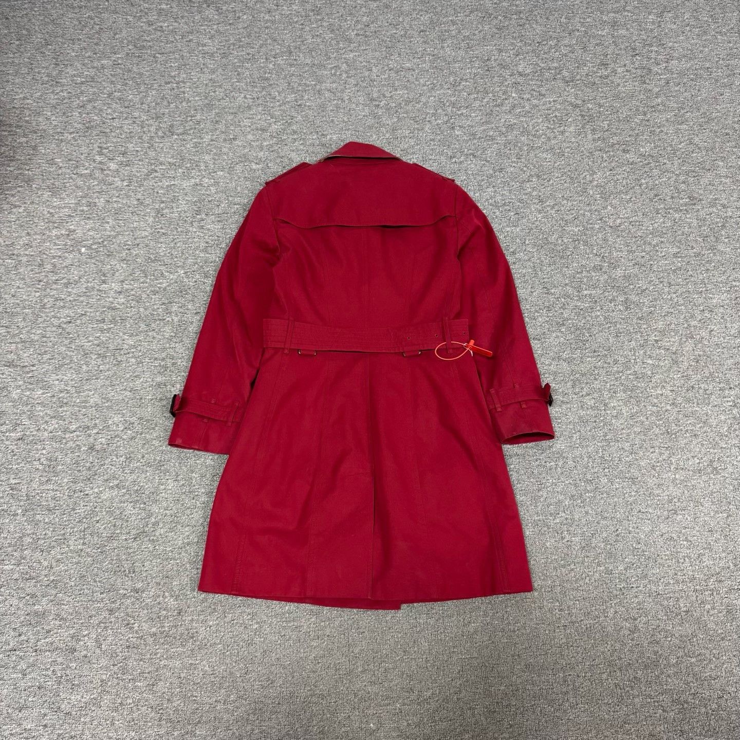 Burberry Burberry Red Sandringham Trench Coat UK 6 Size XS / US 0-2 / IT 36-38 - 3 Thumbnail