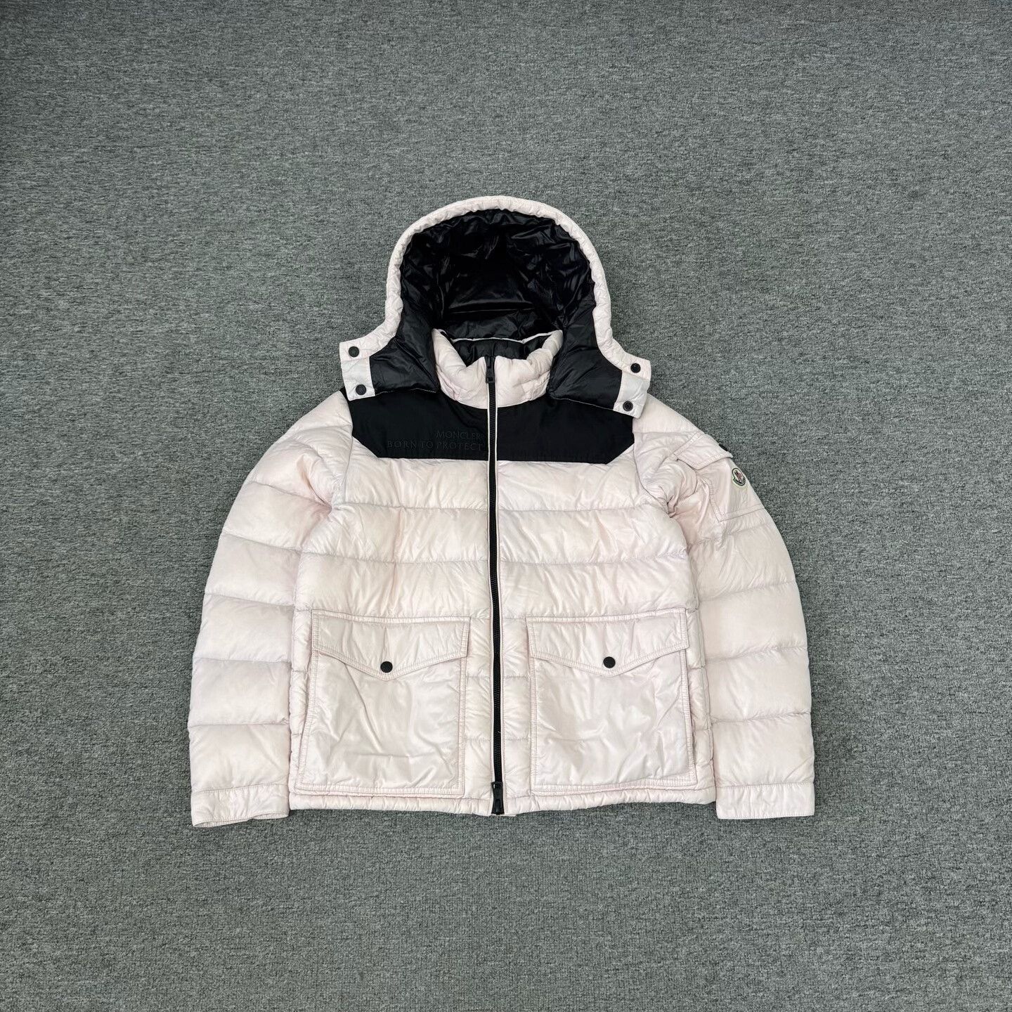 Moncler Moncler x Born to Protect Pink Puffer Jacket Size 1 Size US S / EU 44-46 / 1 - 2 Thumbnail