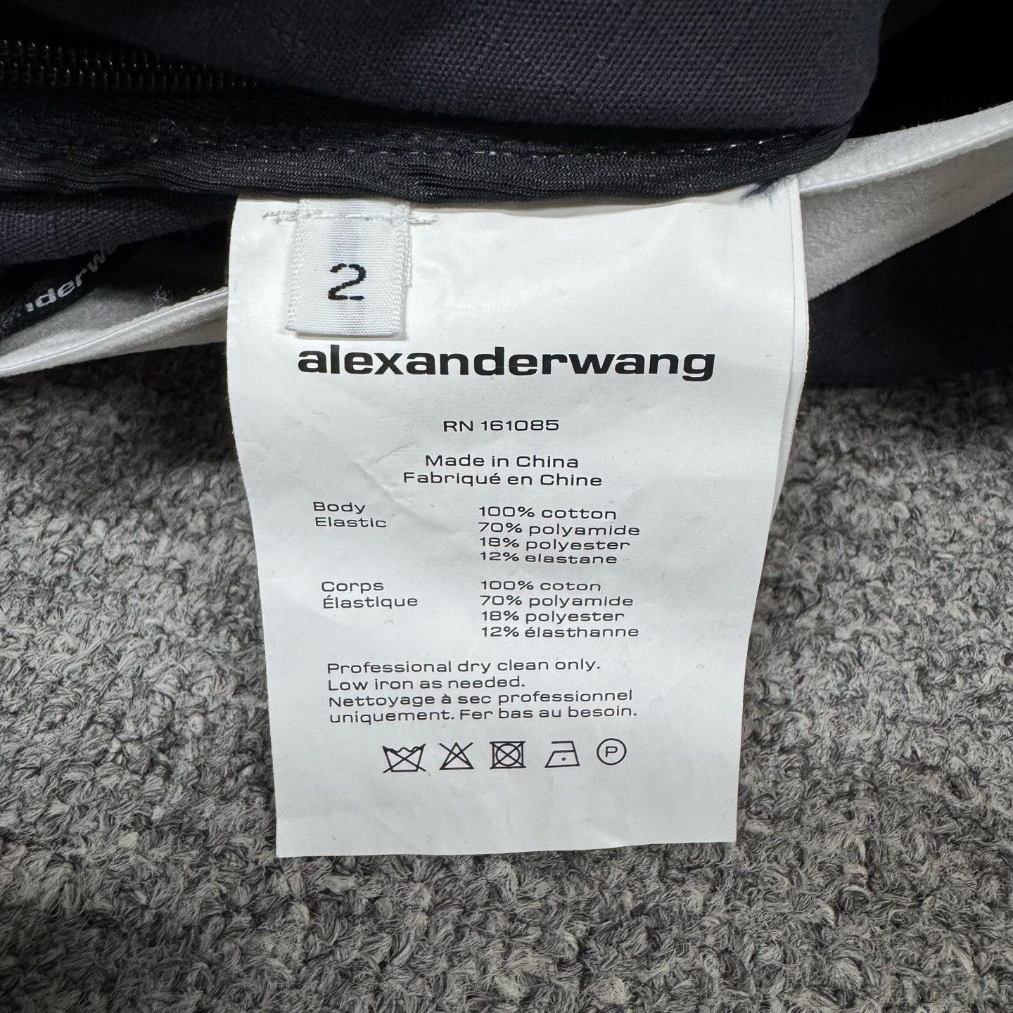Alexander Wang Alexander Wang Elastic Logo Waist Cargo Pants 2 Size 26" / US 2 / IT 38 - 7 Thumbnail