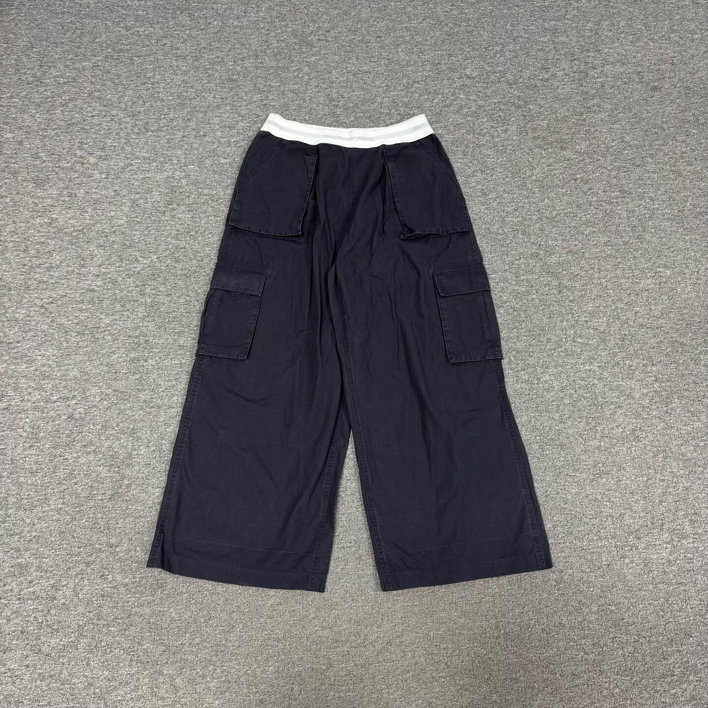 Alexander Wang Alexander Wang Elastic Logo Waist Cargo Pants 2 Size 26" / US 2 / IT 38 - 2 Thumbnail