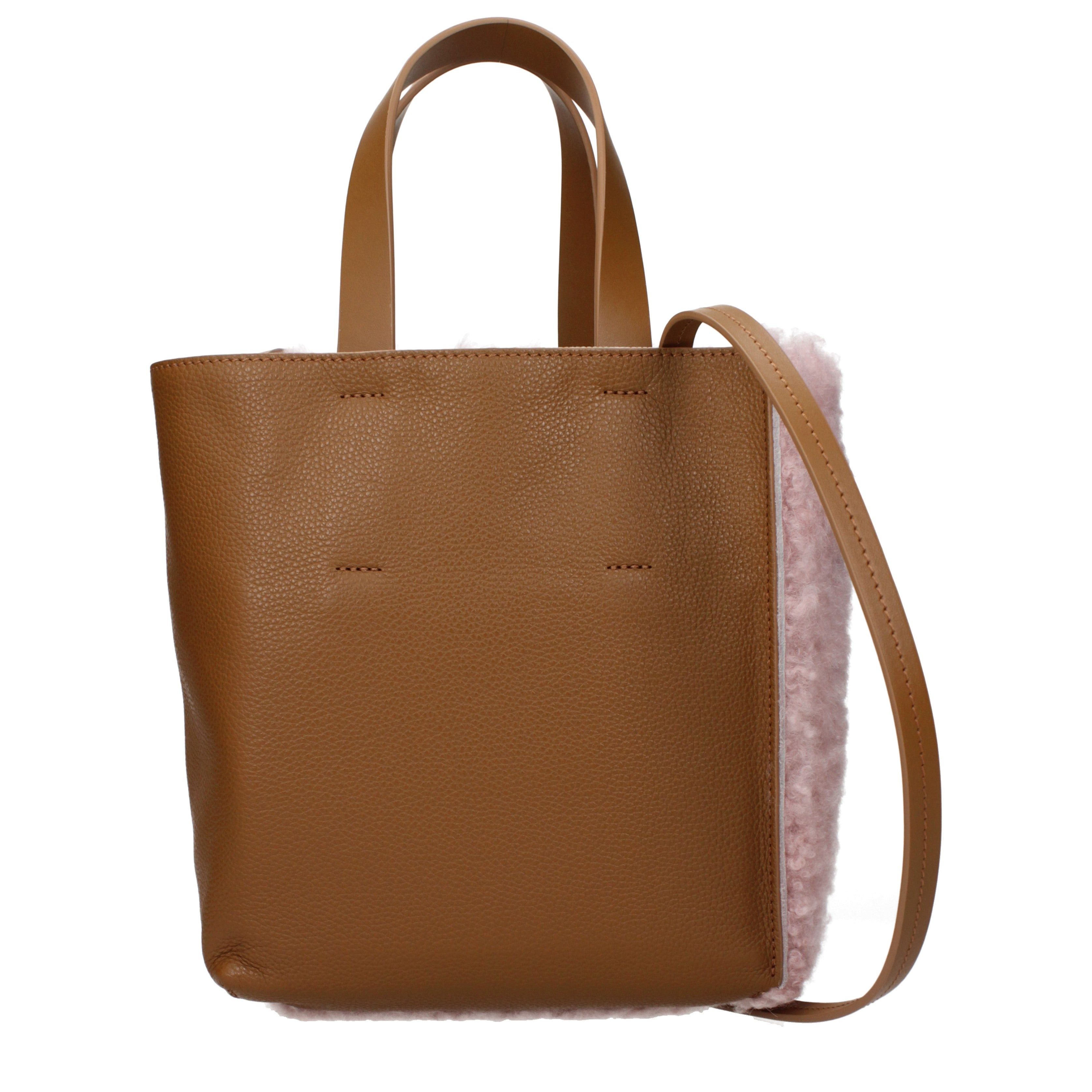Marni Marni Handbags Women Leather Pink/Brown Size ONE SIZE - 3 Thumbnail