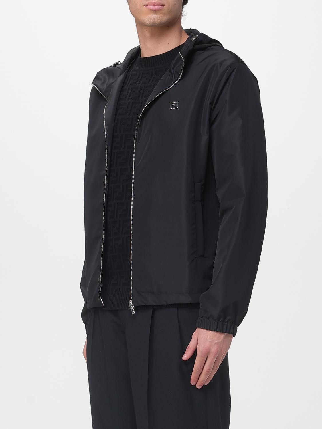 Fendi Fendi Jacket Men Black Size US L / EU 52-54 / 3 - 4 Thumbnail
