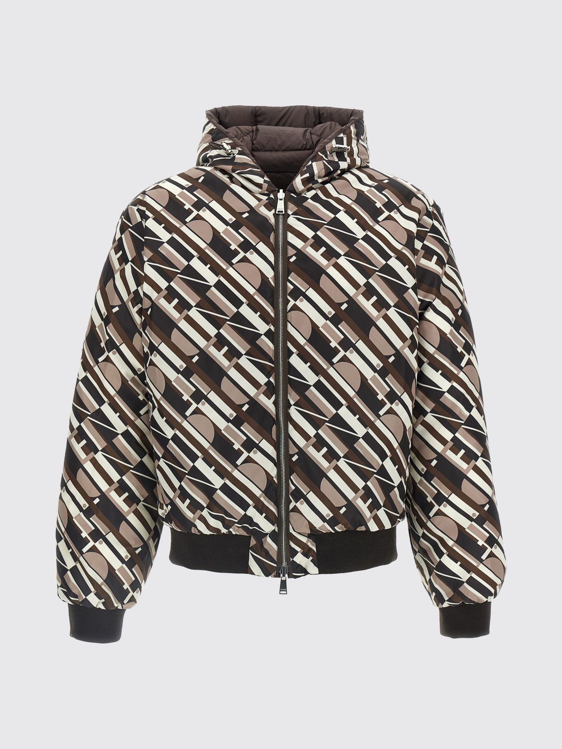 Fendi Fendi Jacket Men Beige Size US XL / EU 56 / 4 - 2 Thumbnail