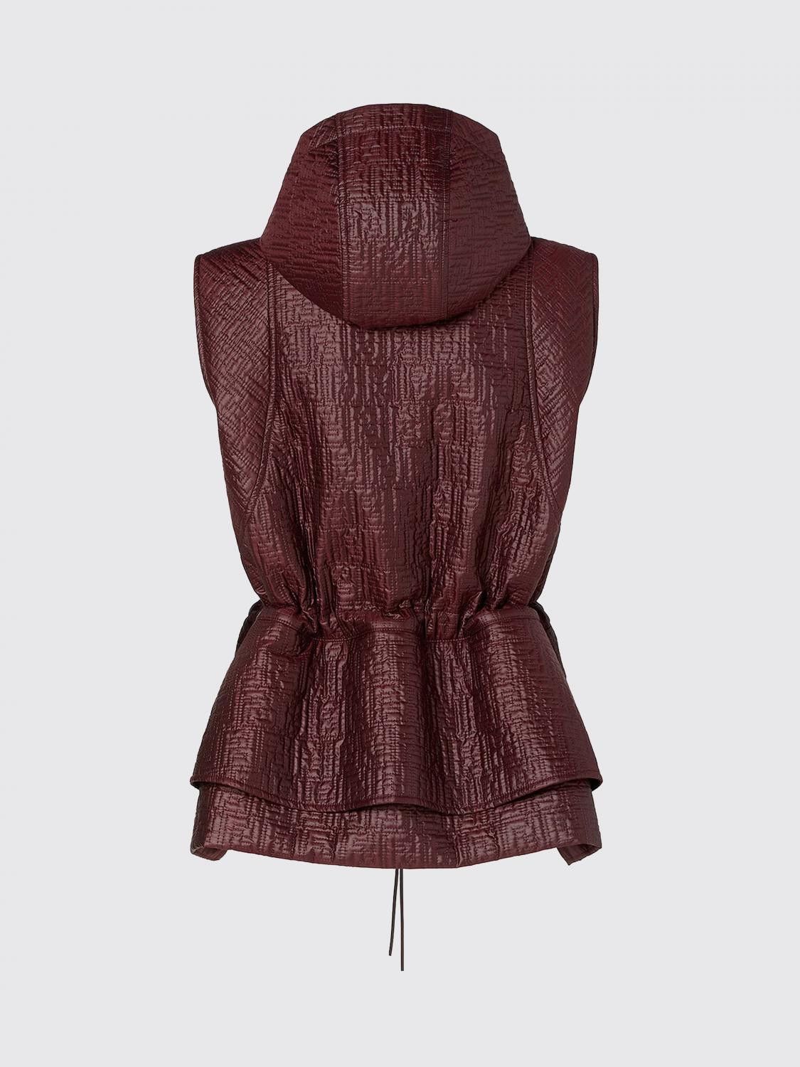Fendi Fendi Waistcoat Woman Red Size M / US 6-8 / IT 42-44 - 3 Thumbnail