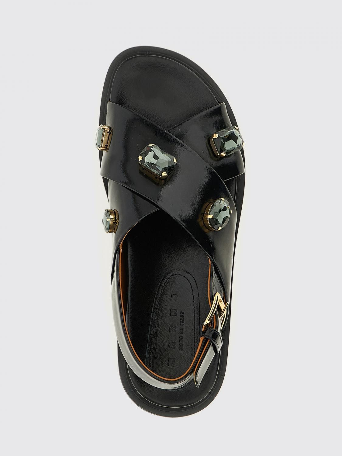 Marni Marni Heeled Sandal Woman Black Size US 7 / IT 37 - 4 Thumbnail