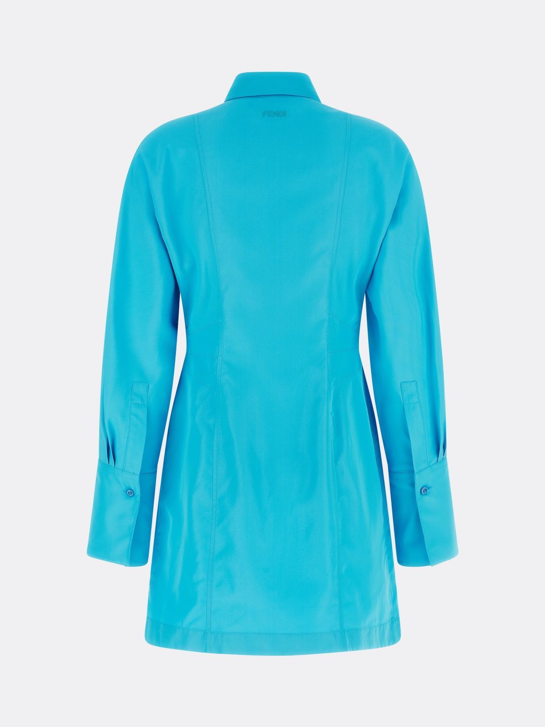 Fendi Fendi Dress Woman Blue Size XS / US 0-2 / IT 36-38 - 3 Thumbnail
