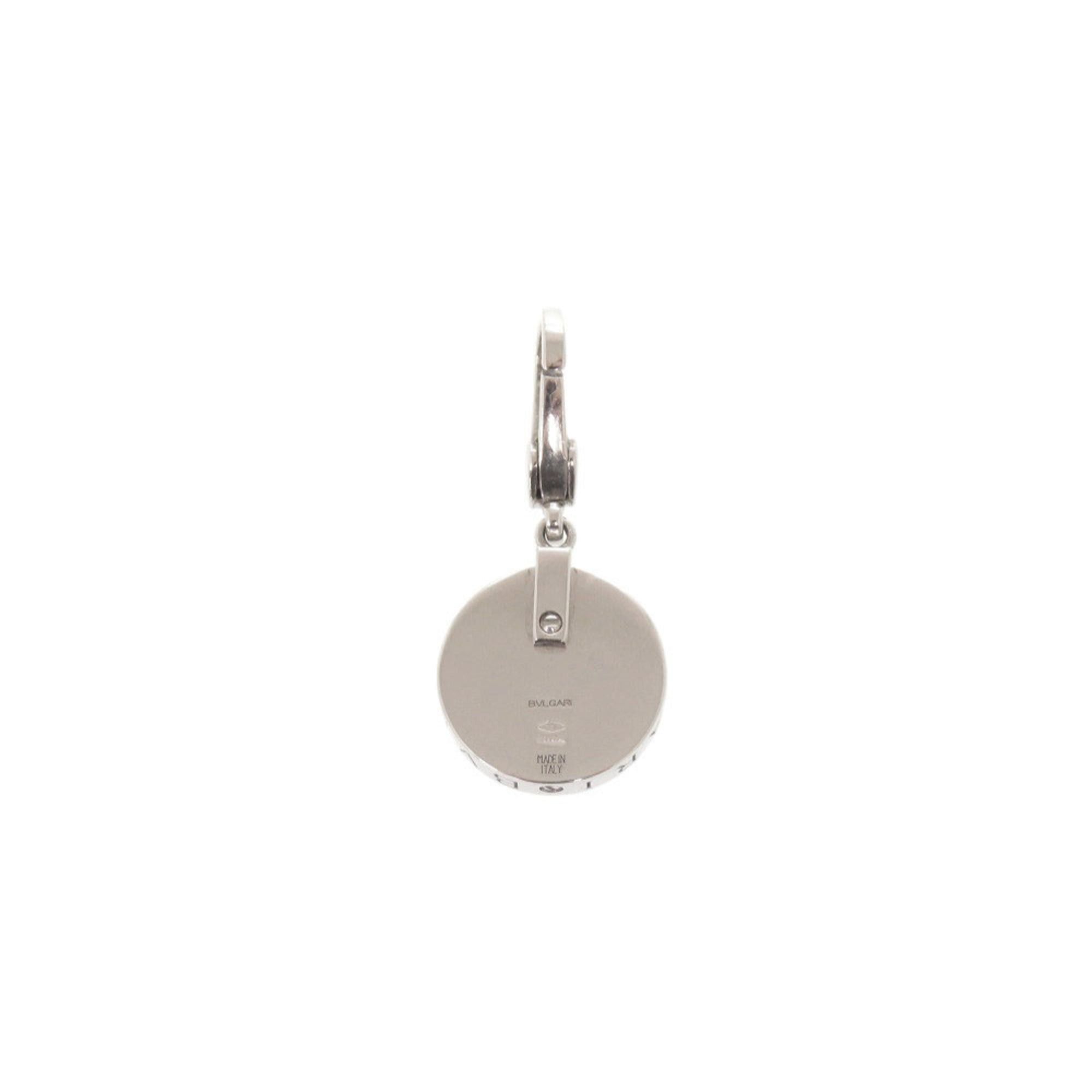 Bvlgari Excellent condition Bulgari Allegra Optical 18KWG 750WG Onyx White Gold Pendant Top Charm Jewelry 0137BVLGARI Size ONE SIZE - 2 Thumbnail