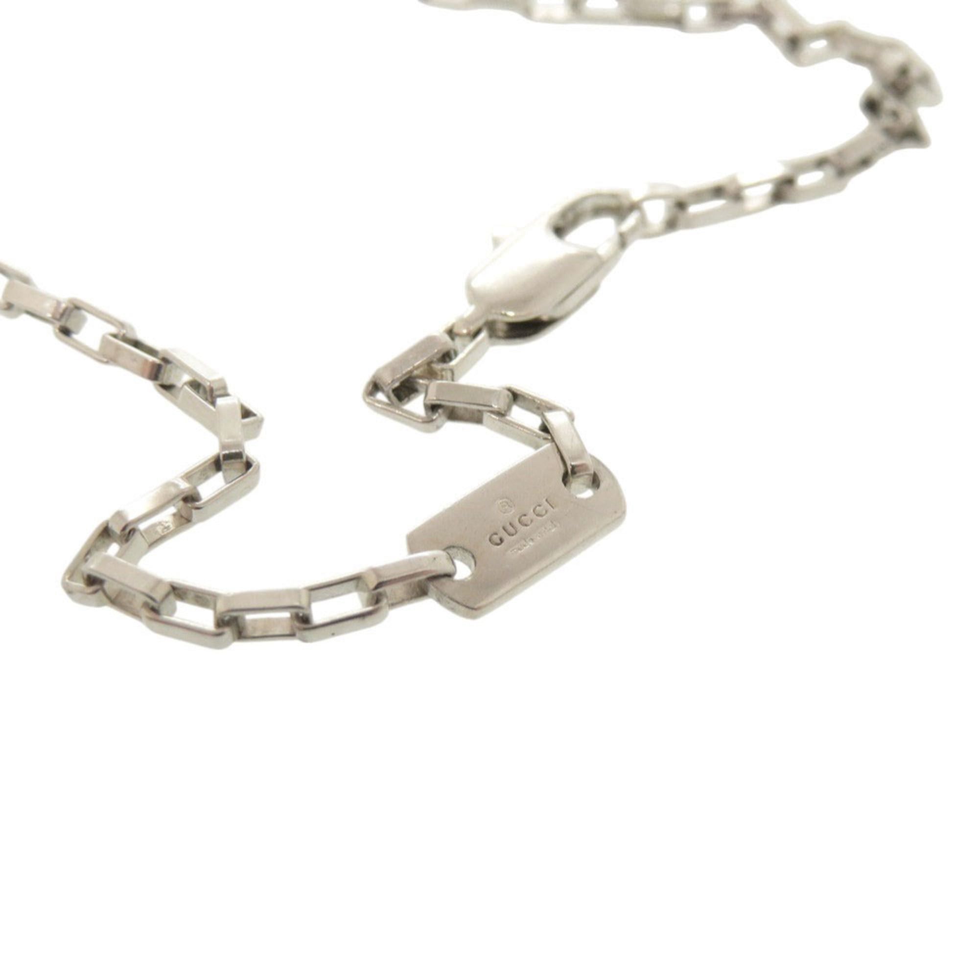 Gucci Gucci Logo Plate Sterling Silver 925 Necklace Pendant 1644GUCCI Size ONE SIZE - 6 Thumbnail