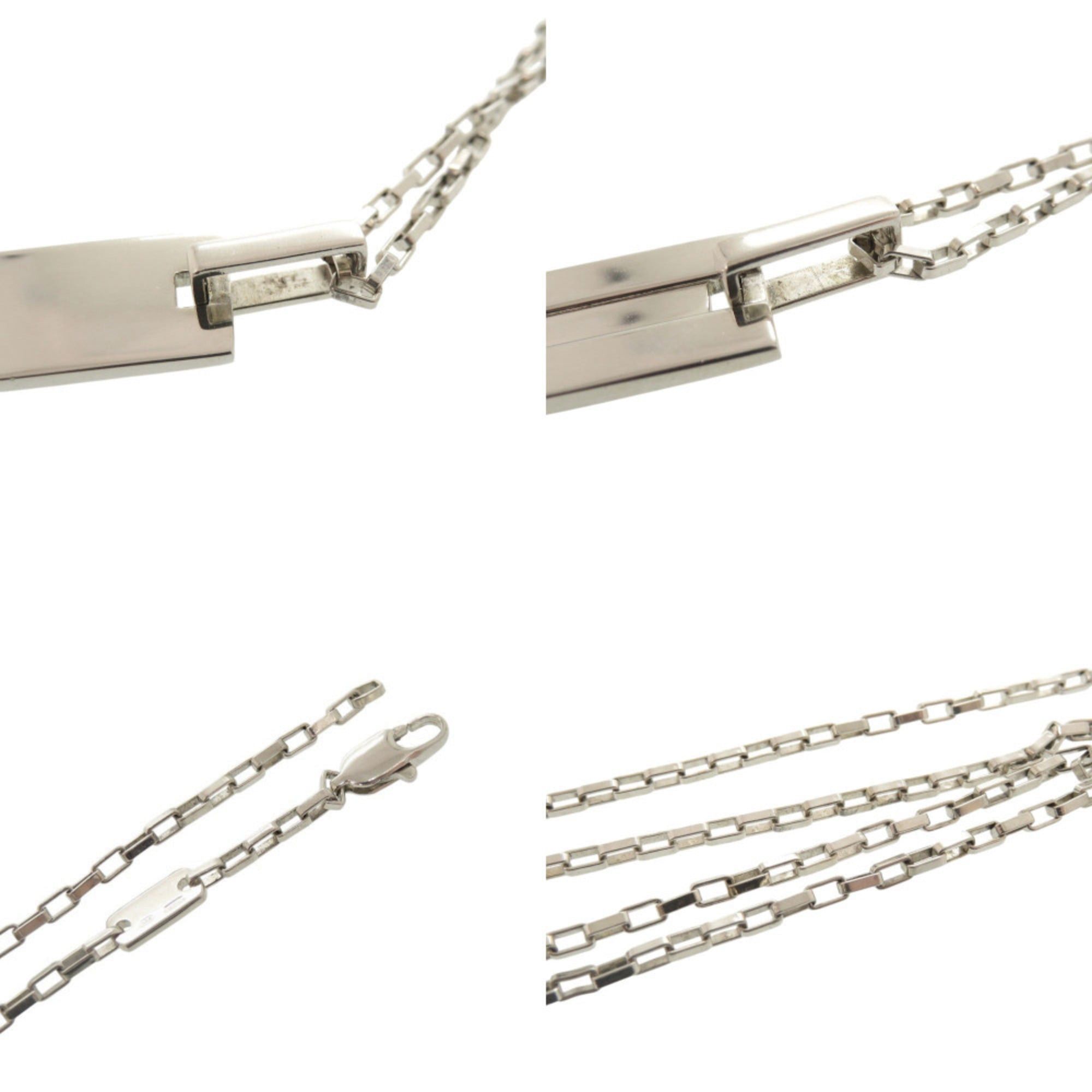 Gucci Gucci Logo Plate Sterling Silver 925 Necklace Pendant 1644GUCCI Size ONE SIZE - 9 Thumbnail